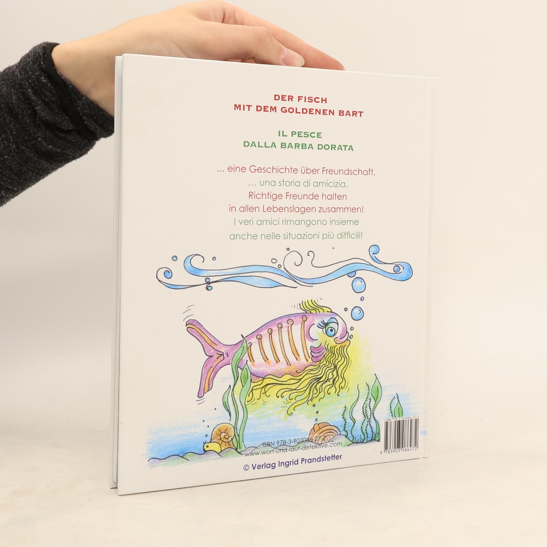 Ingrid Prandstetter Der Fisch mit dem goldenen Bart / Il pesce dalla barba dorata