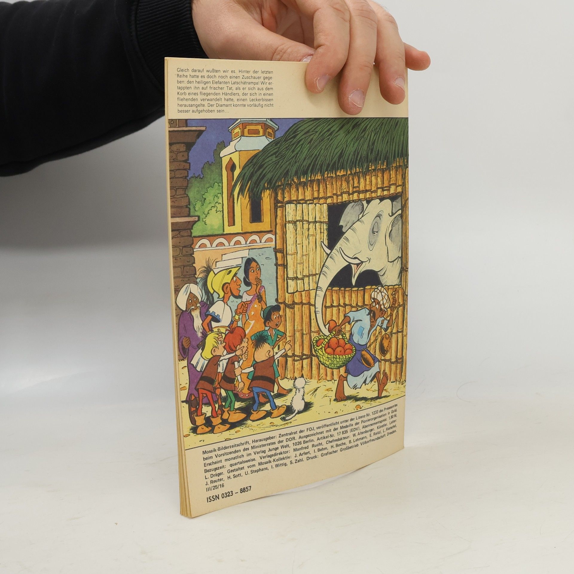 Autorenkollektiv Mosaik 7/1984. Die Augen des Gottes
