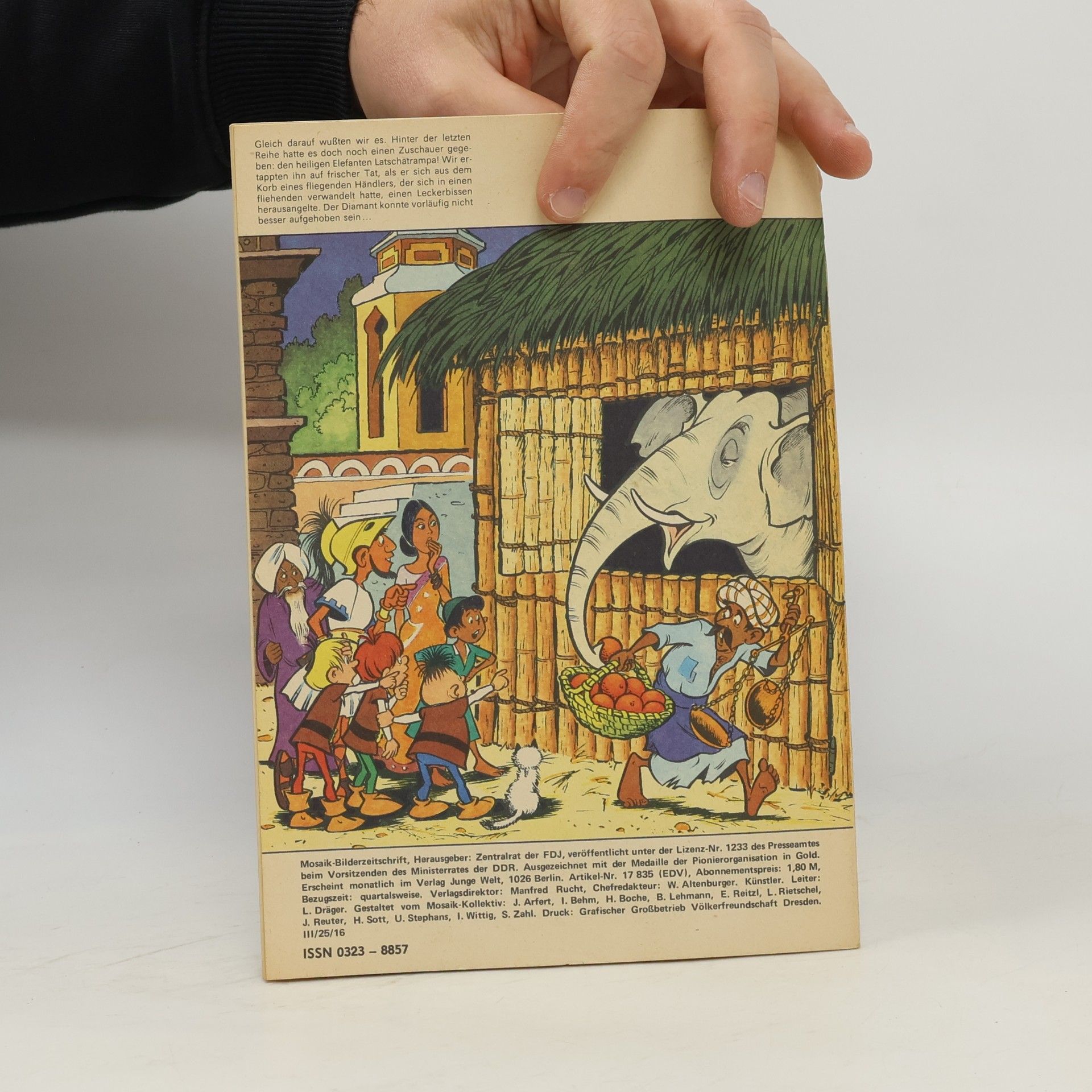 Autorenkollektiv Mosaik 7/1984. Die Augen des Gottes