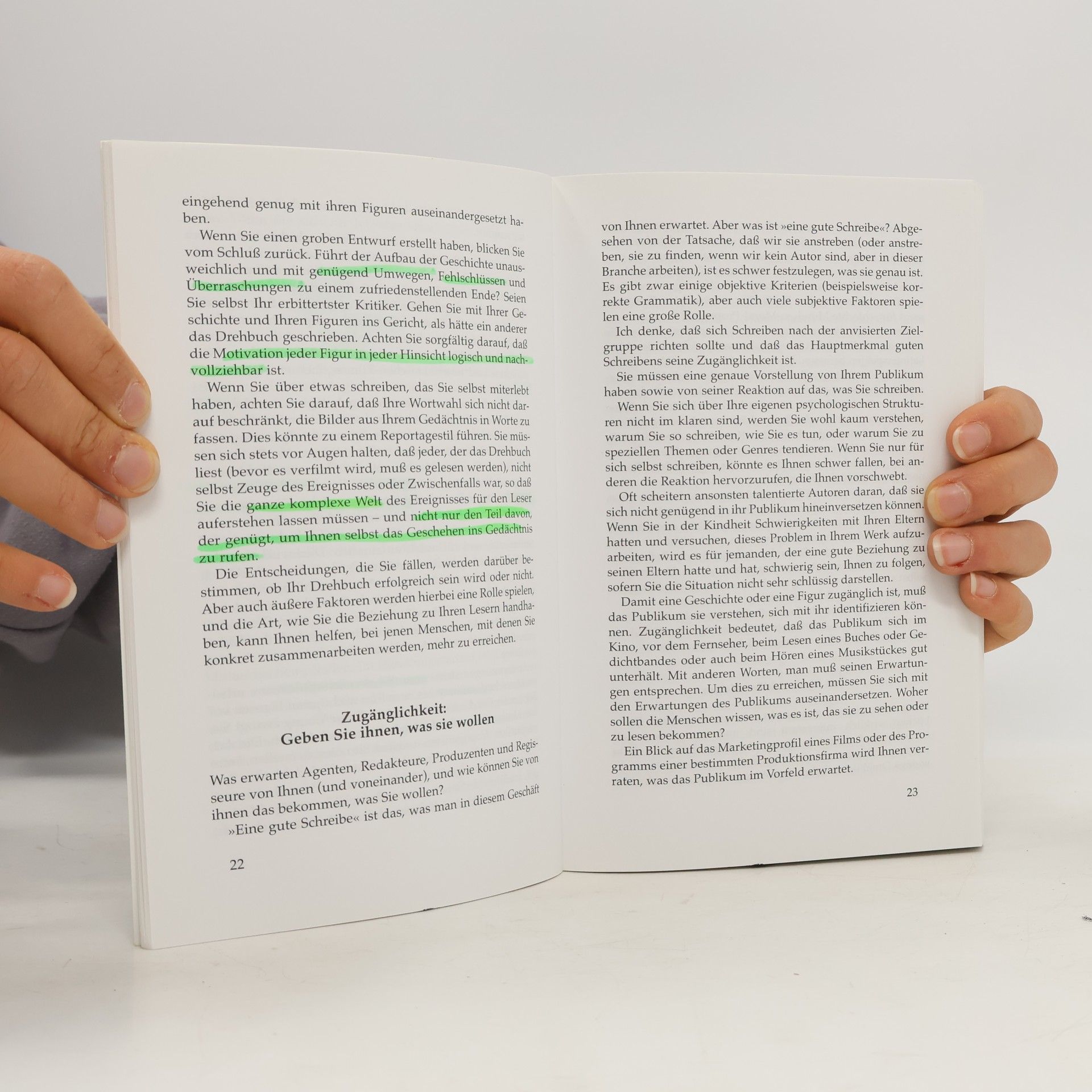 Julian Friedmann Unternehmen Drehbuch
