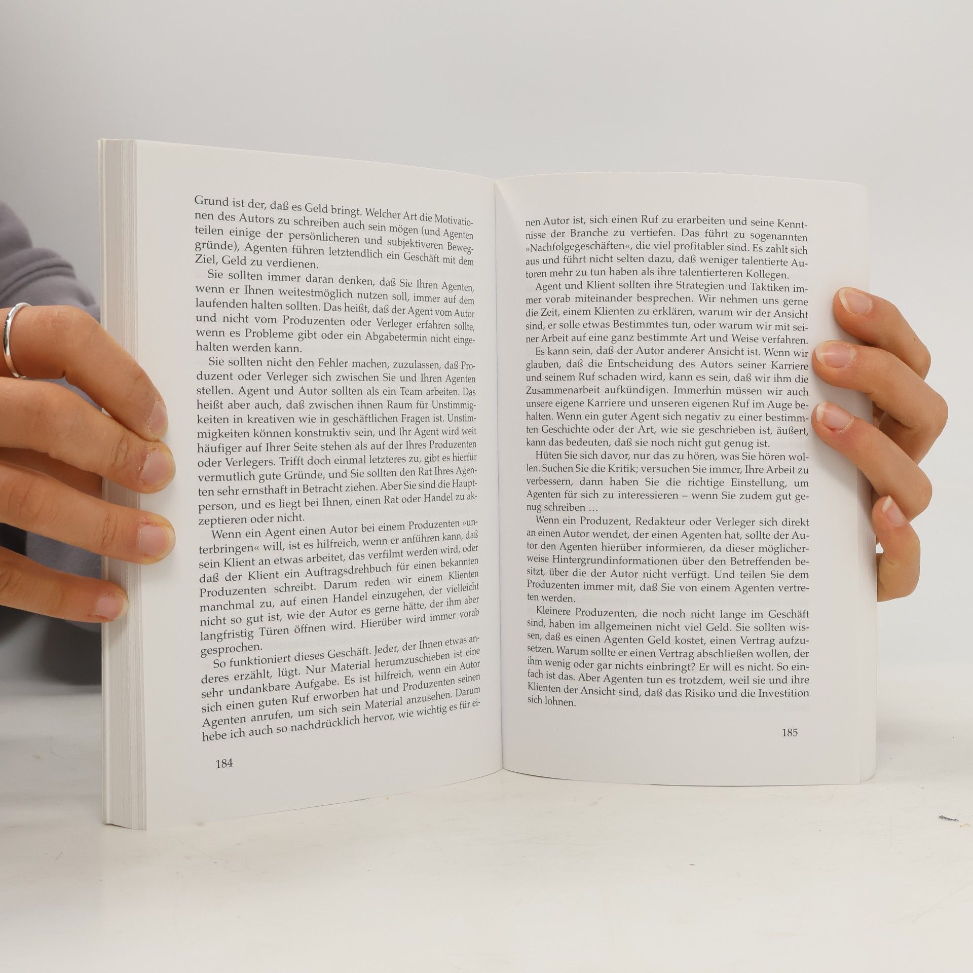 Julian Friedmann Unternehmen Drehbuch