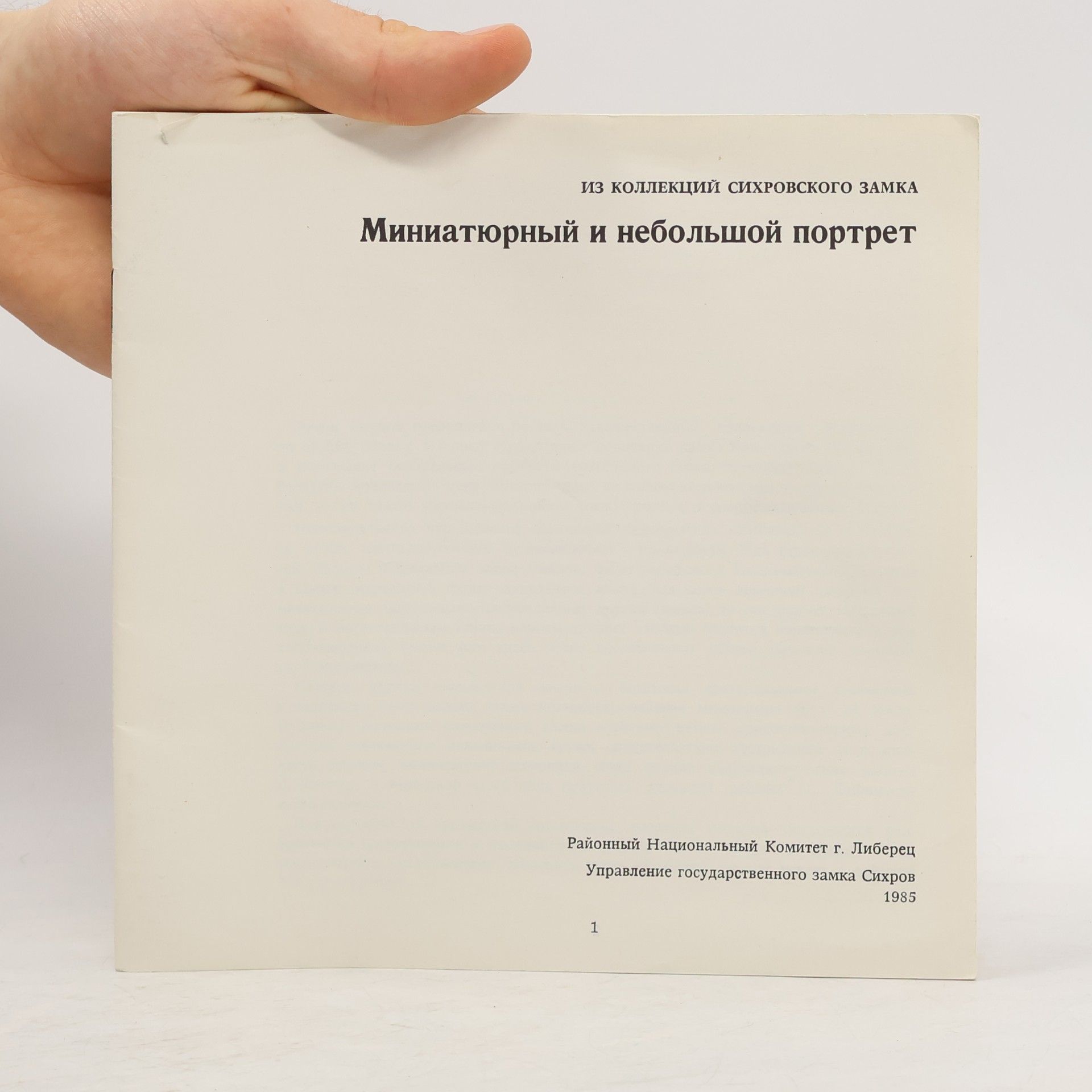 Kolektiv autorů Миниатюрный и небольшой портрет