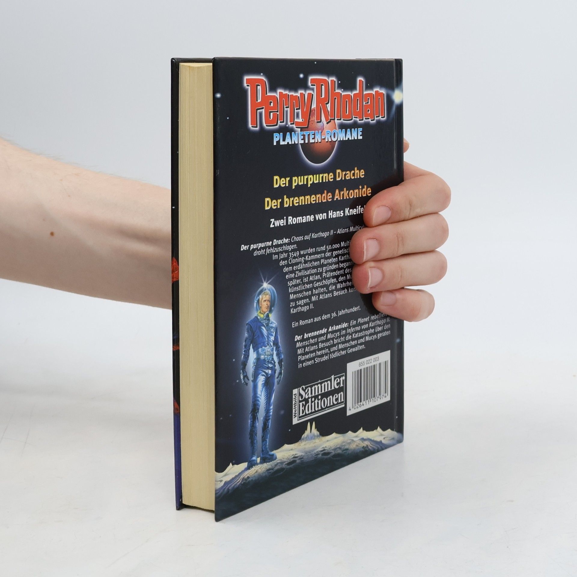 Hanns Kneifel Perry Rhodan. Der purpurne Drache. Der brennende Arkonide