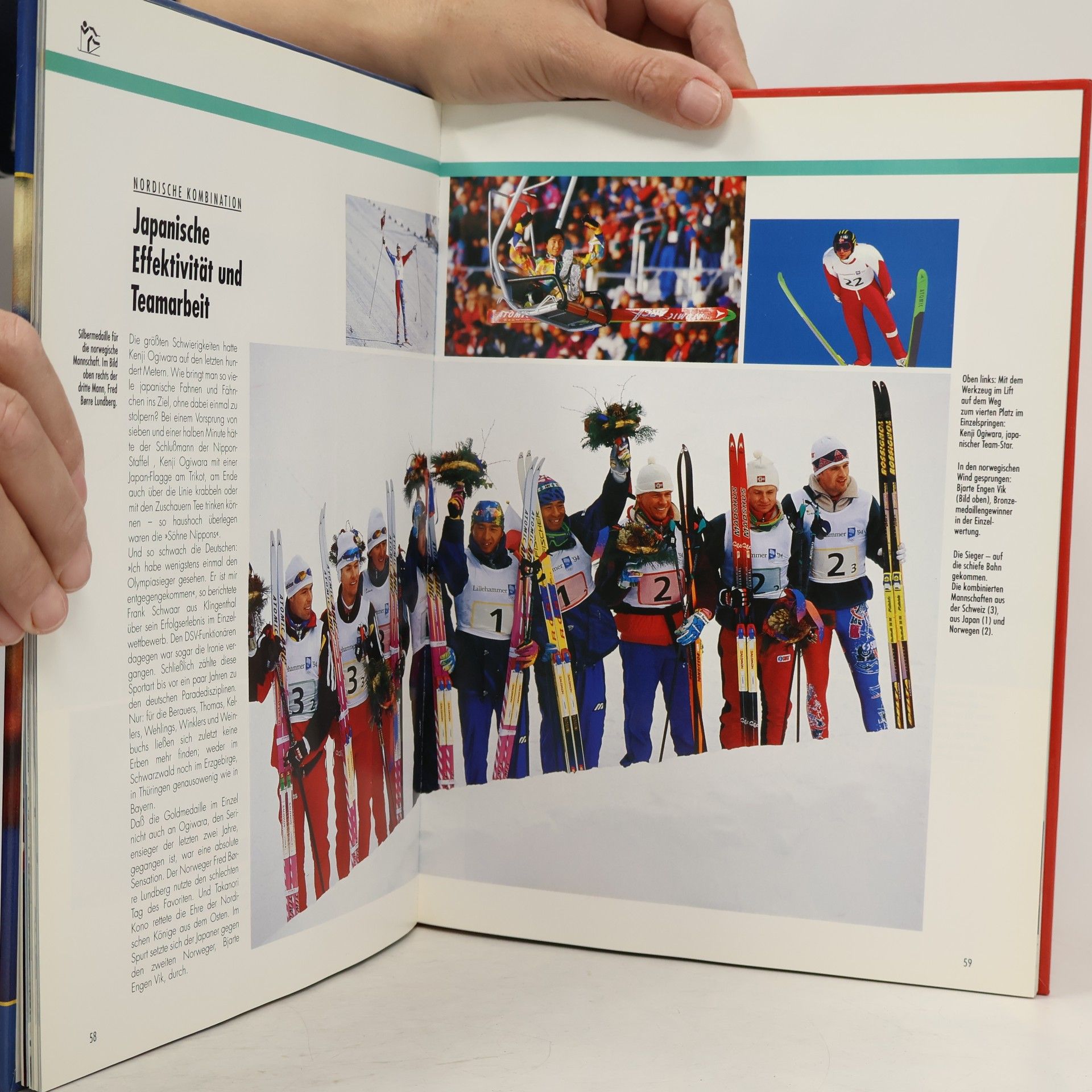 Franz Klammer Olympische Winterspiele. Lillehammer 1994