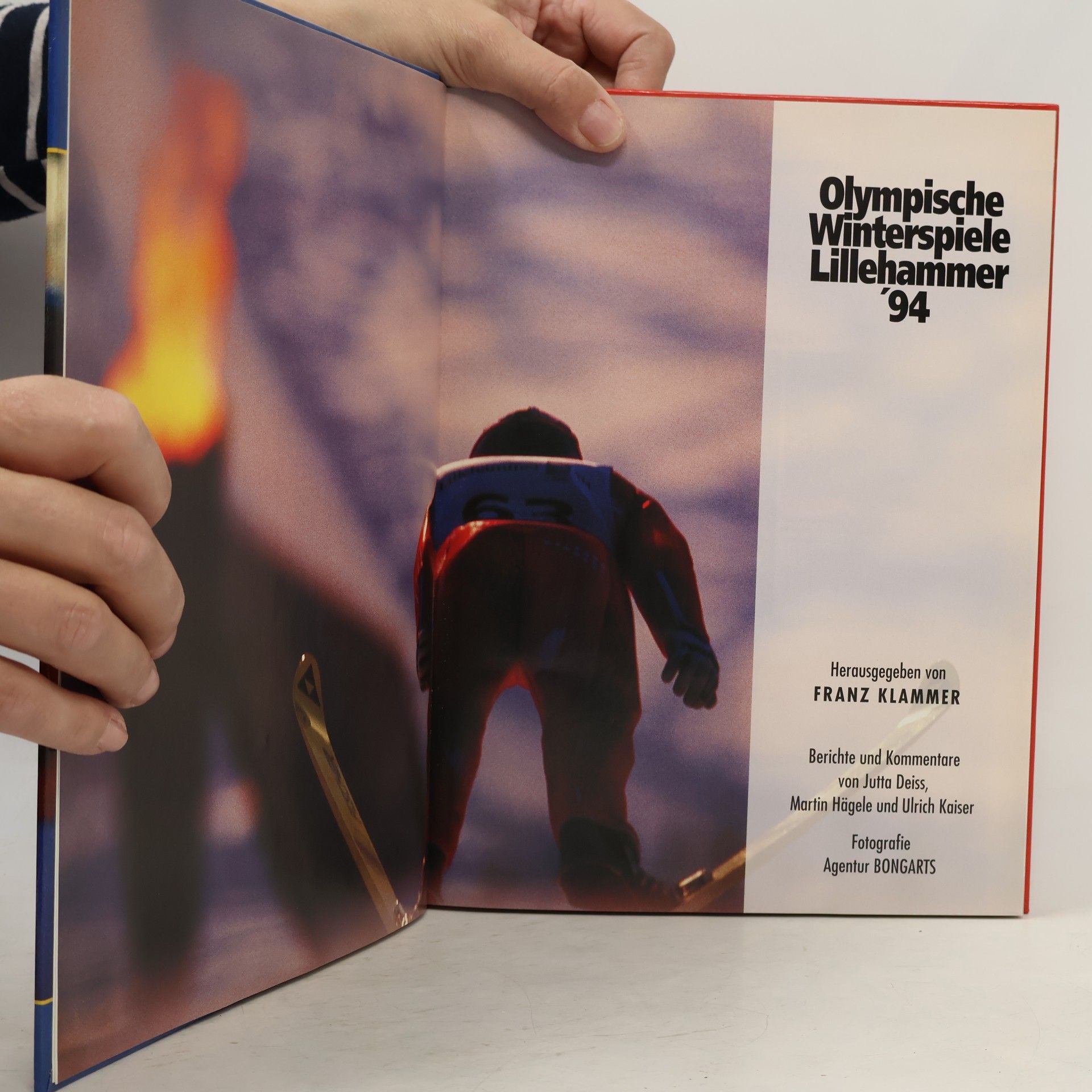 Franz Klammer Olympische Winterspiele. Lillehammer 1994