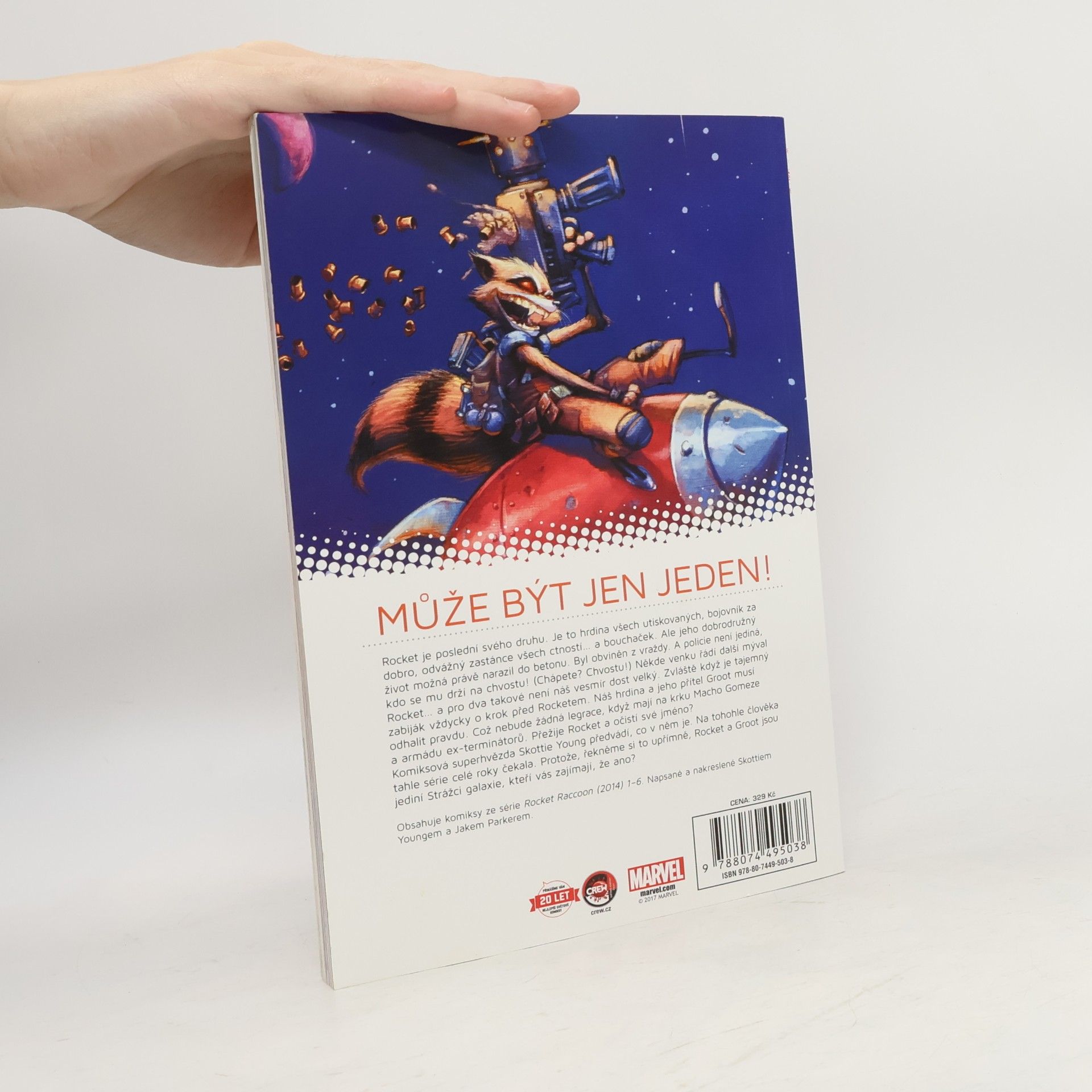 Skottie Young Rocket. Chlupatý a nebezpečný