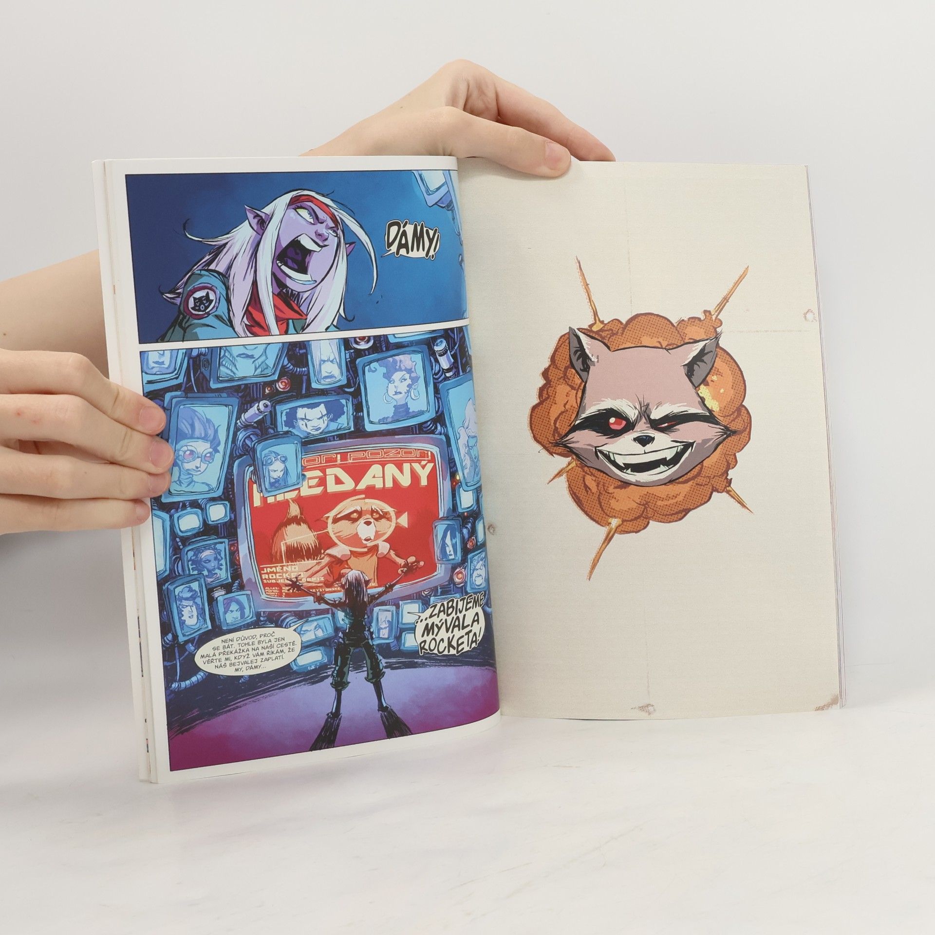 Skottie Young Rocket. Chlupatý a nebezpečný