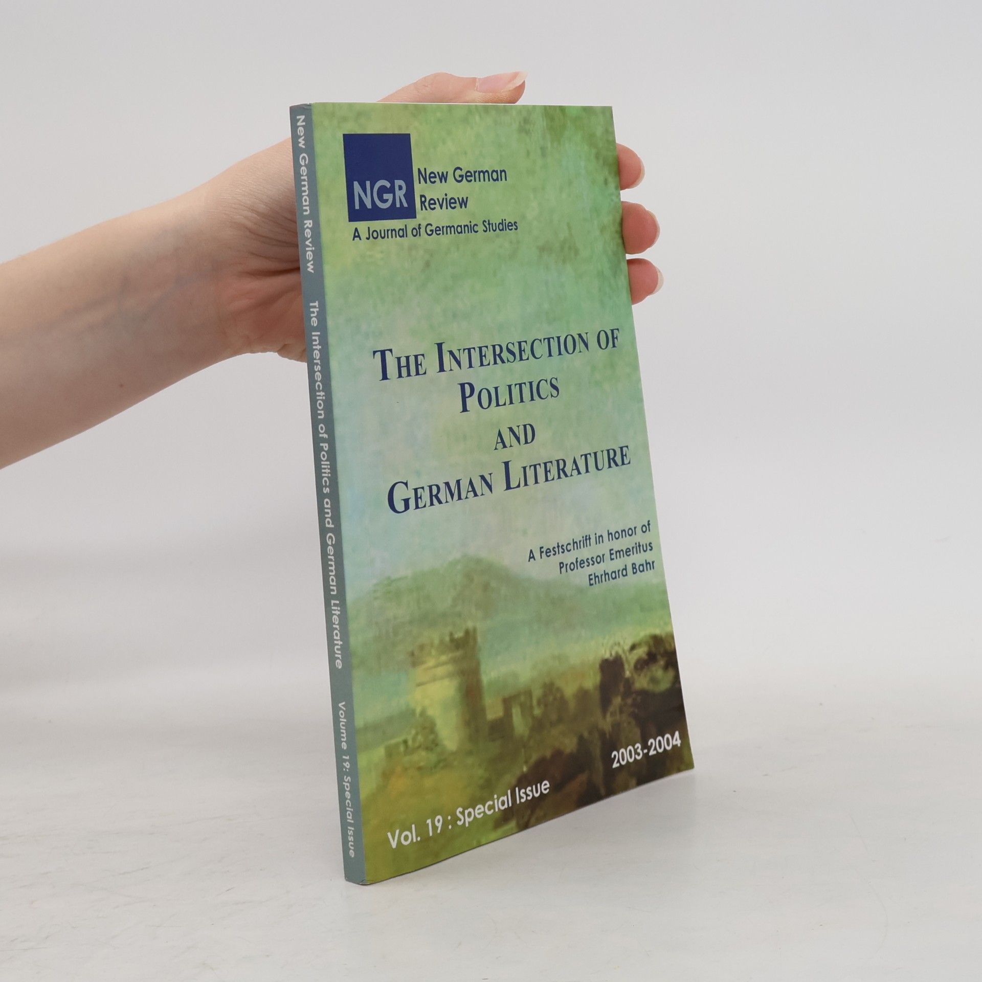 Tischbein, J. H.W. The Intersection of Politics and German Literature