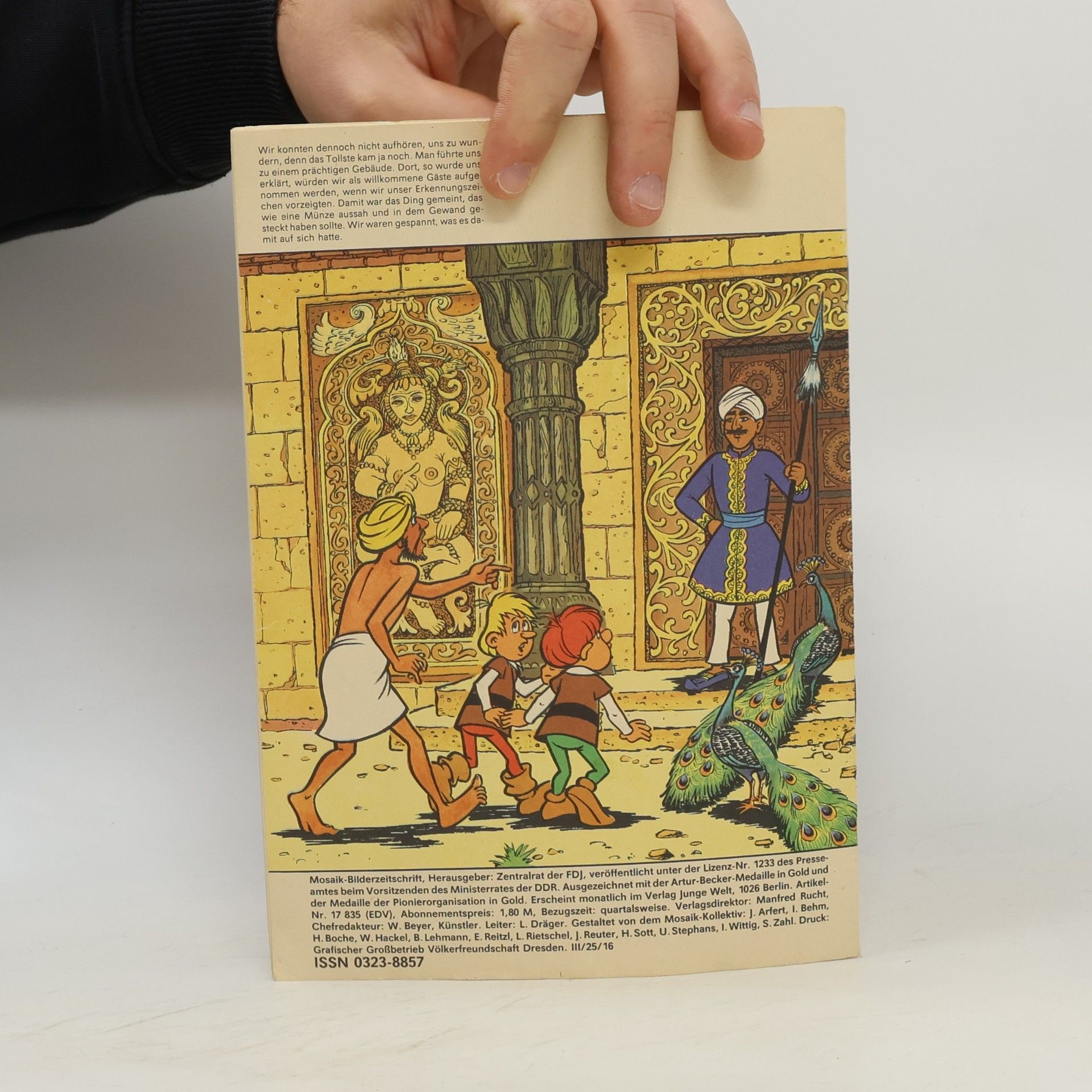 Autorenkollektiv Mosaik 8/1986. In schwieriger Lage
