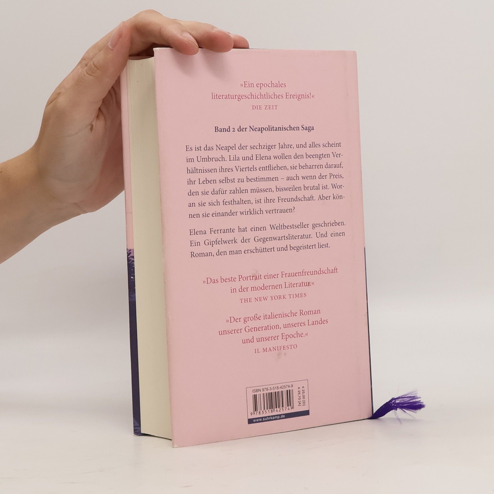 Elena Ferrante Die Geschichte eines neuen Namens: Jugendjahre