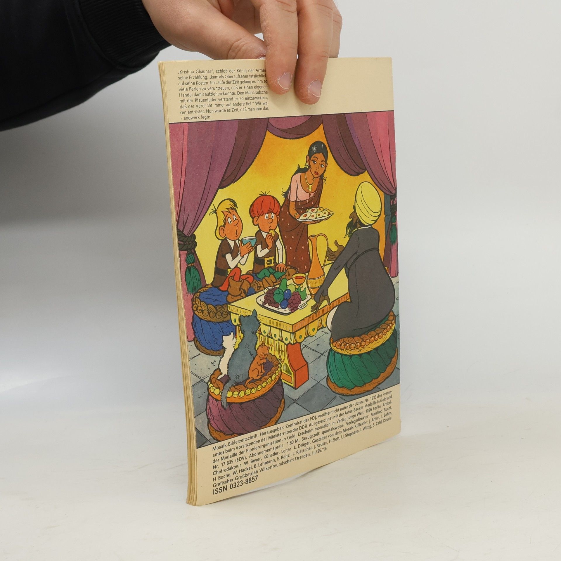 Autorenkollektiv Mosaik 10/1986. Der König der Armen