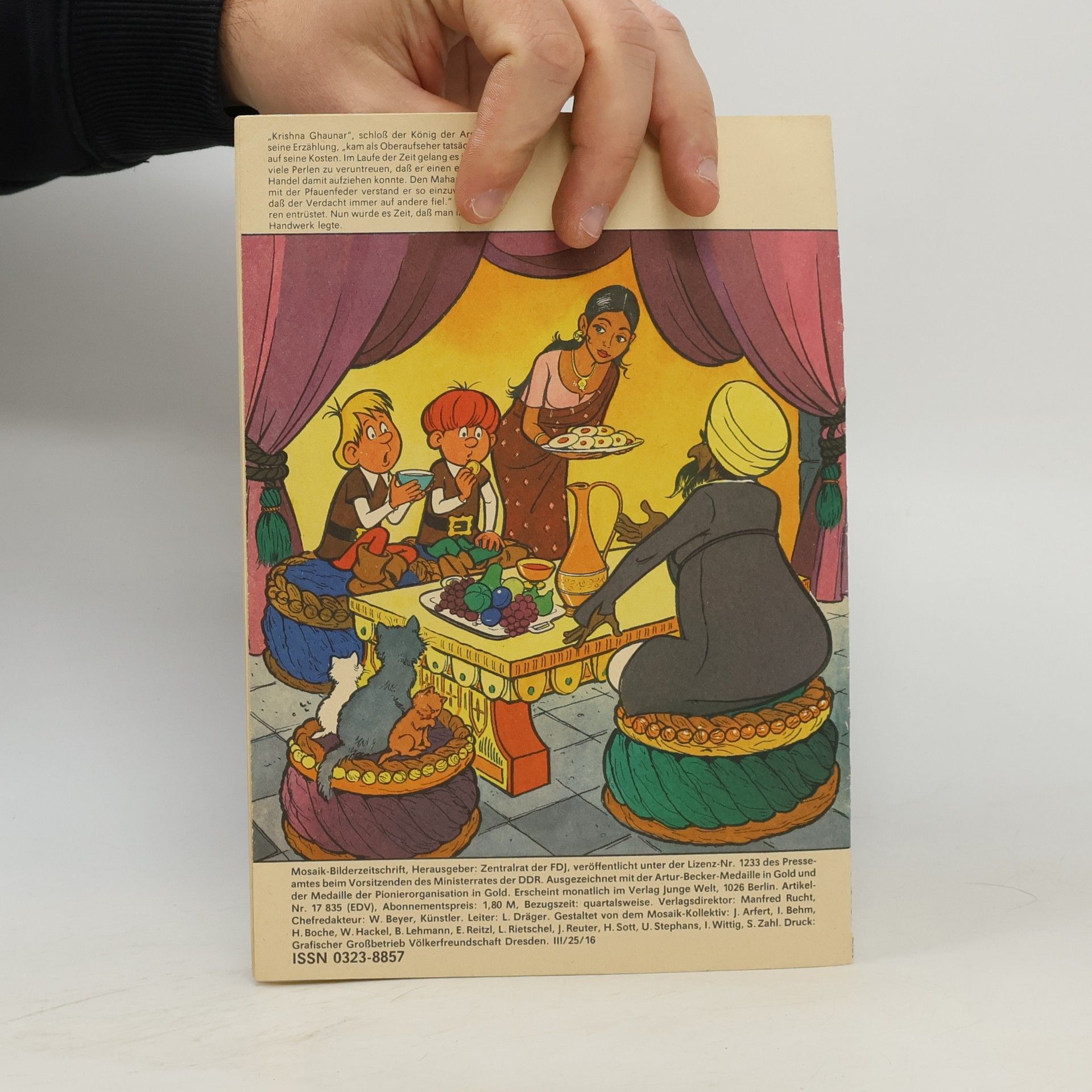 Autorenkollektiv Mosaik 10/1986. Der König der Armen