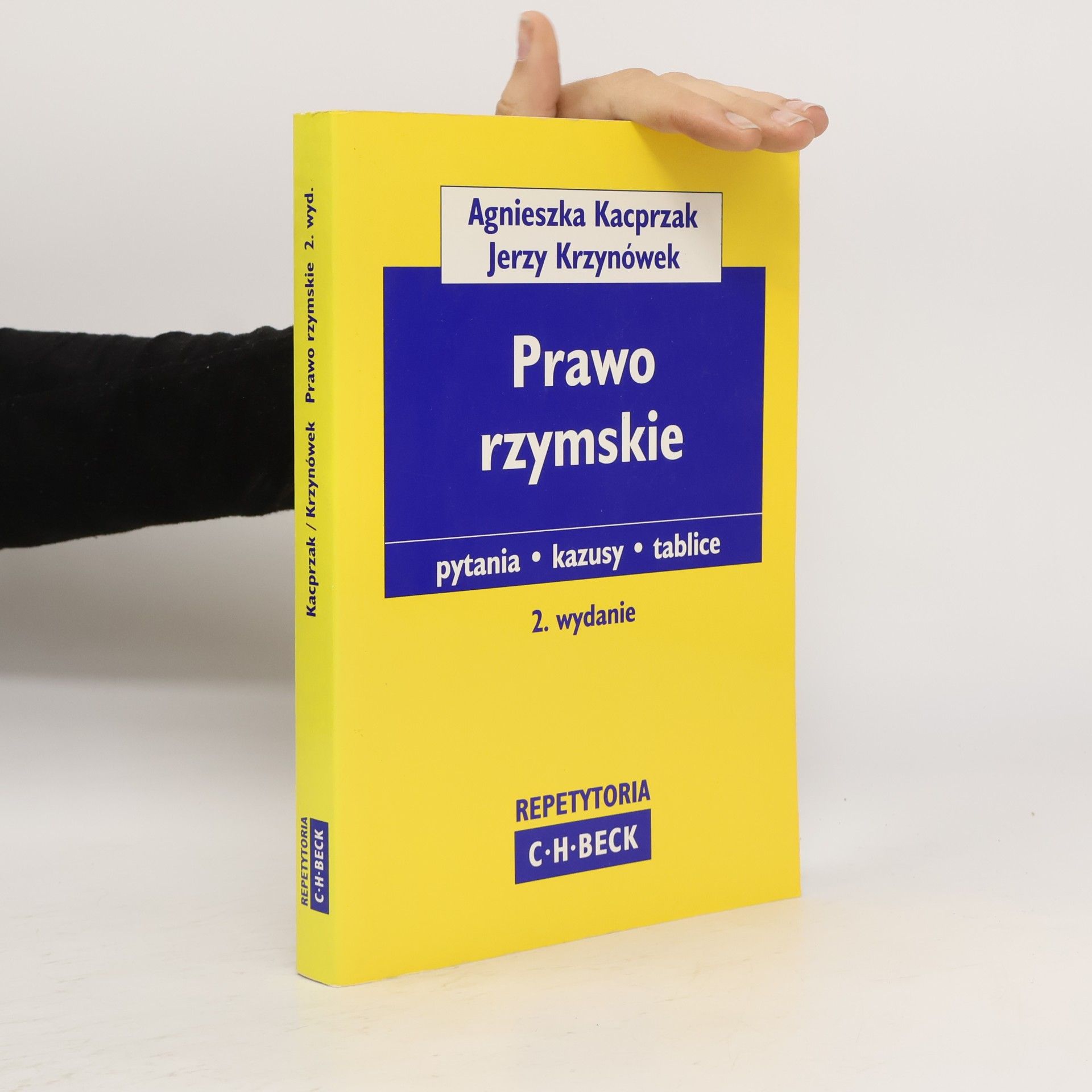 Agnieszka Kacprzak Prawo rzymskie Repetytoria - 2. wydanie
