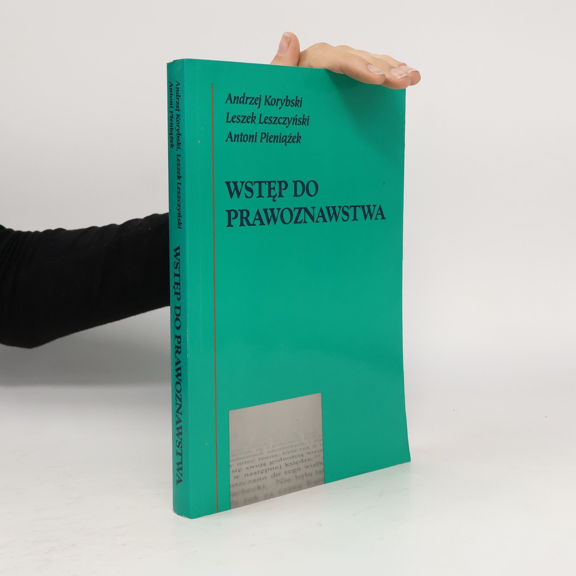 Leszek Leszczyński Wstęp do prawoznawstwa