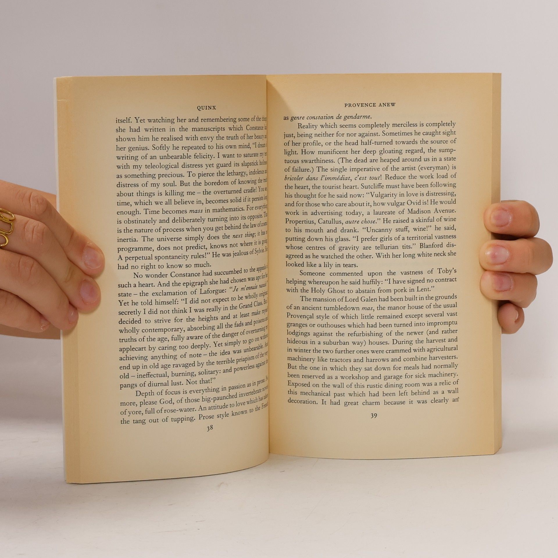 Lawrence Durrell Quinx