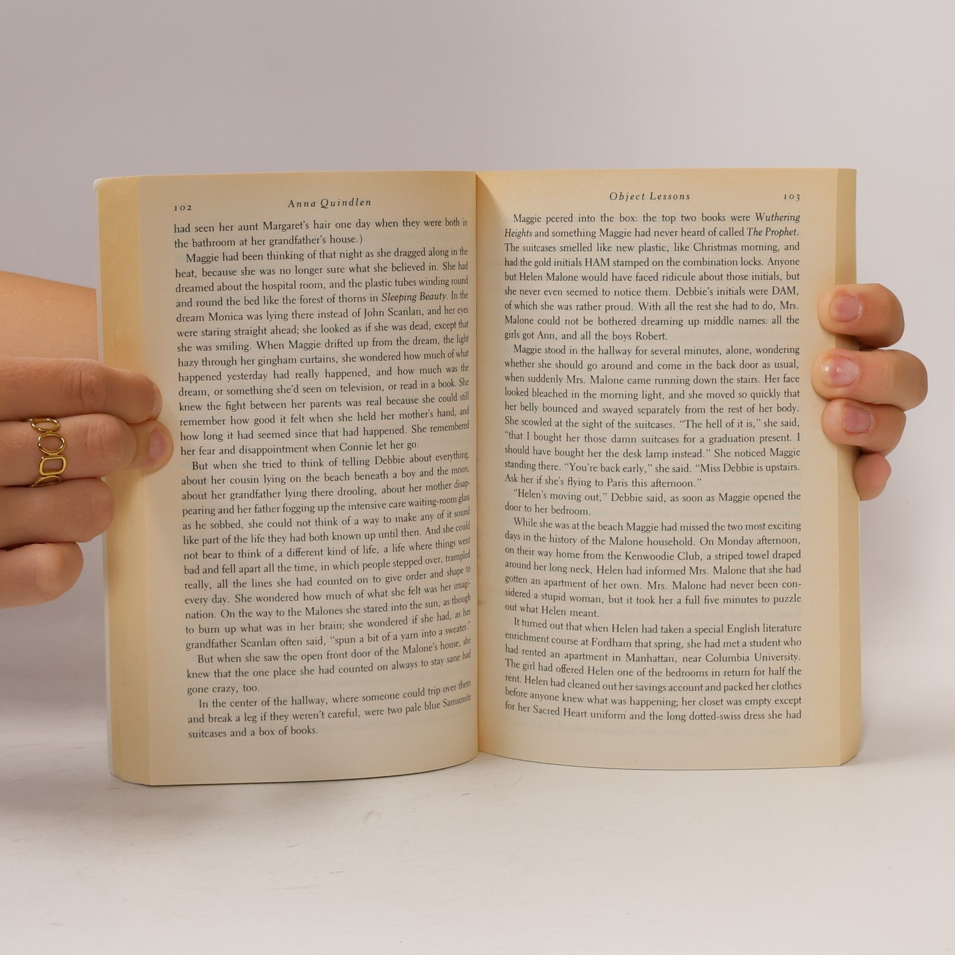 Anna Quindlen Object Lessons