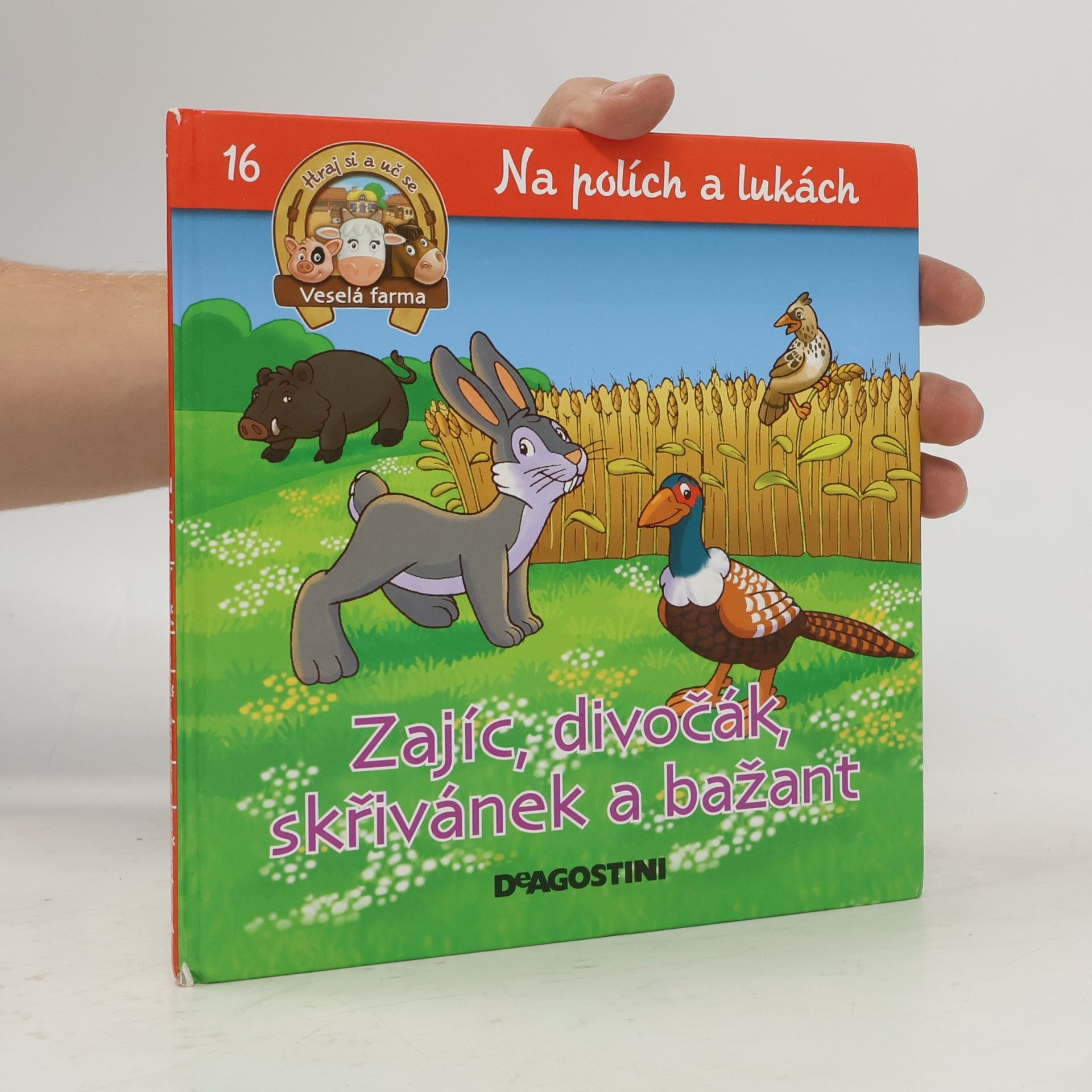 Autorenkollektiv Na polích a lukách 16. Zajíc, divočák, skřivánek a bažant