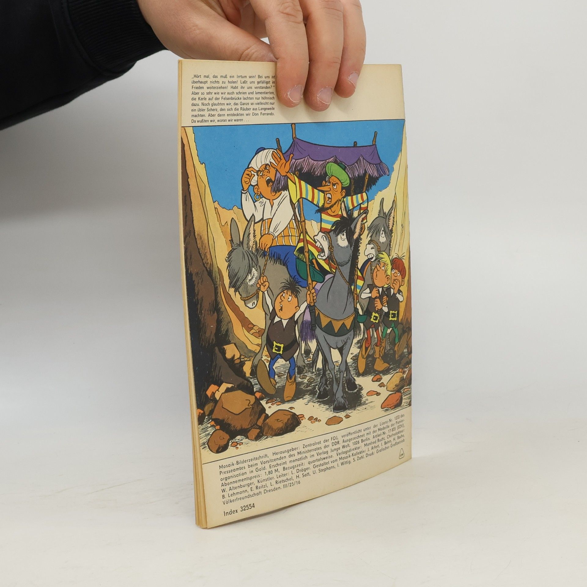 Autorenkollektiv Mosaik 3/1982. Gefährliche Pfade