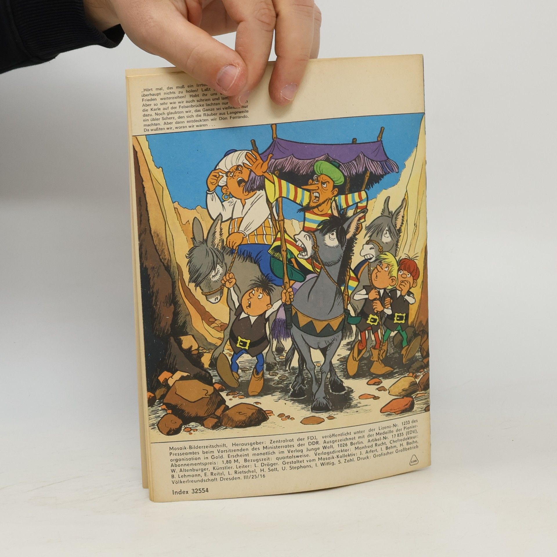 Autorenkollektiv Mosaik 3/1982. Gefährliche Pfade