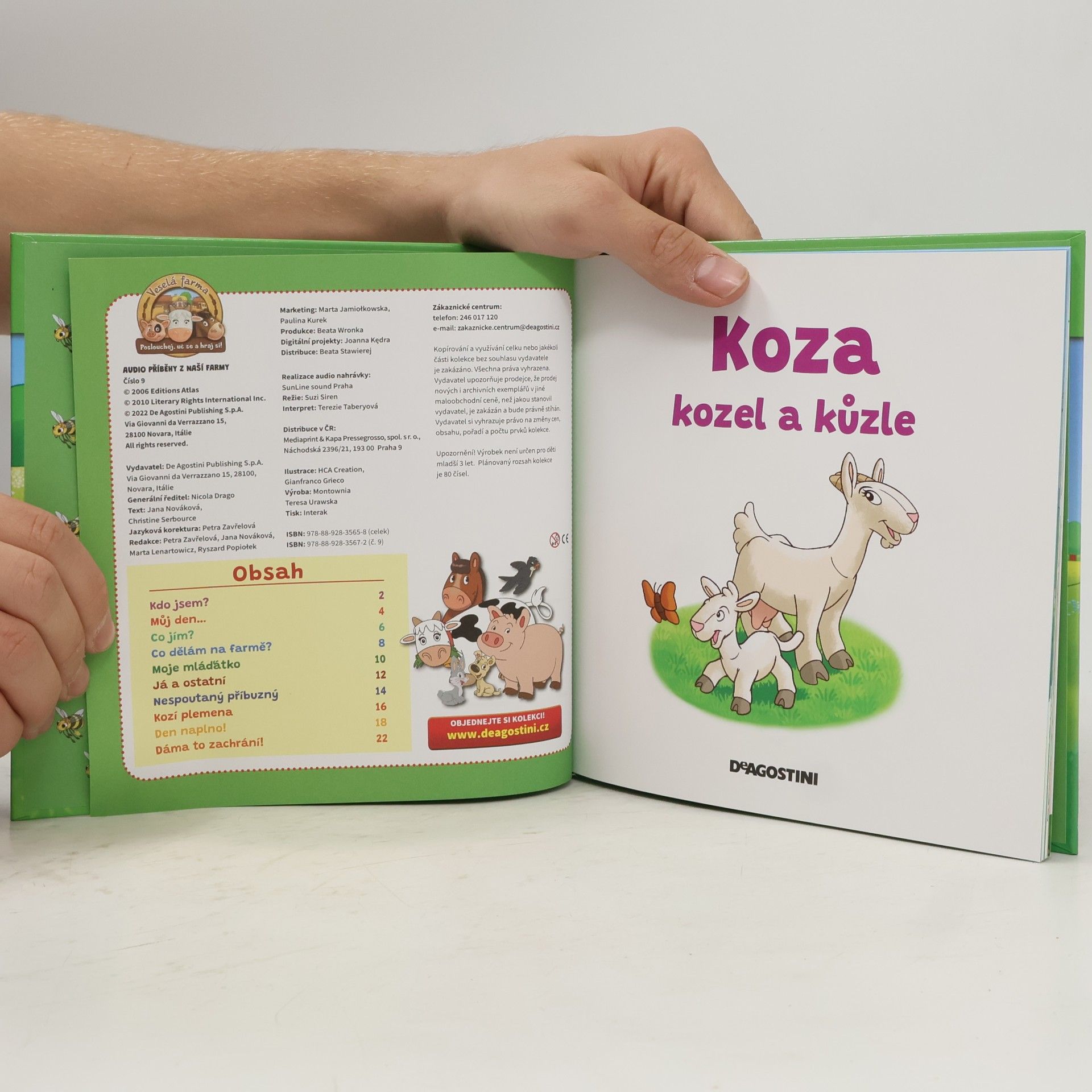 Autorenkollektiv Audio příběhy z naší farmy. Koza