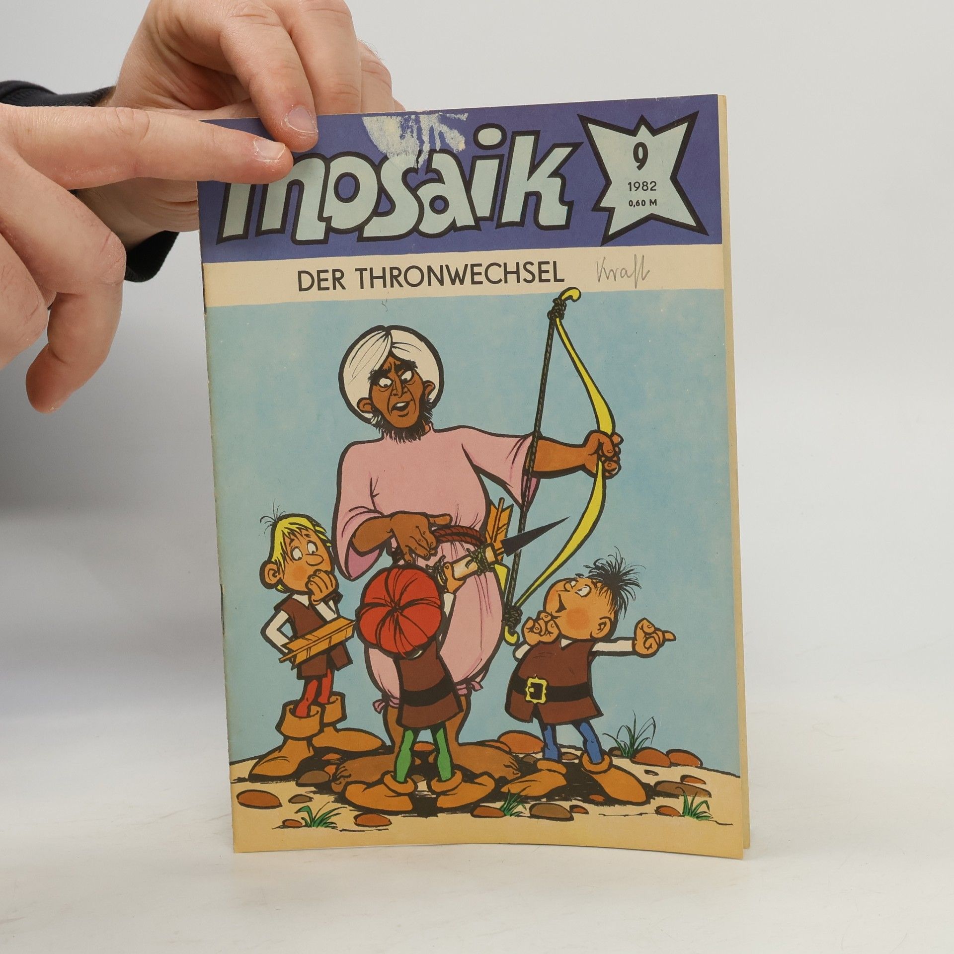 Autorenkollektiv Mosaik 9/1982. Der Thronwechsel