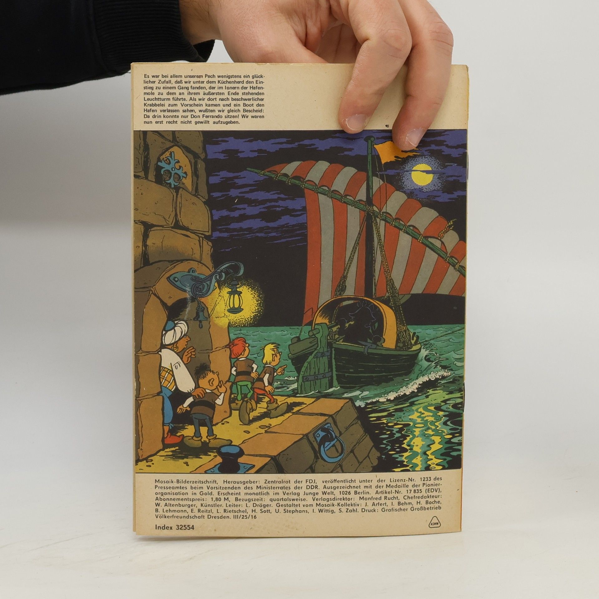 Autorenkollektiv Mosaik 10/1982. Die Verschwörung