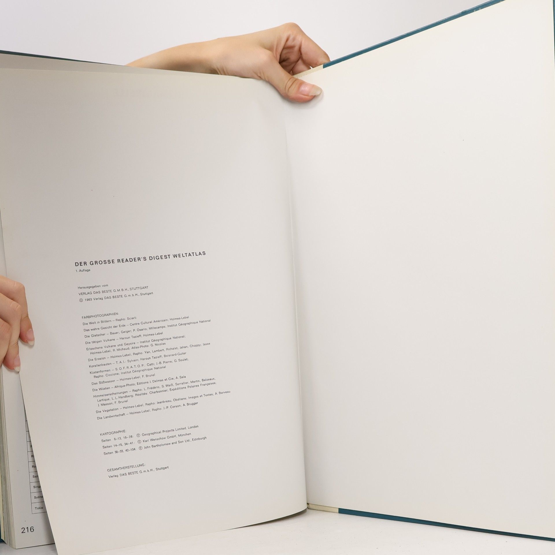 Autorenkollektiv Der grosse Reader's Digest Weltatlas