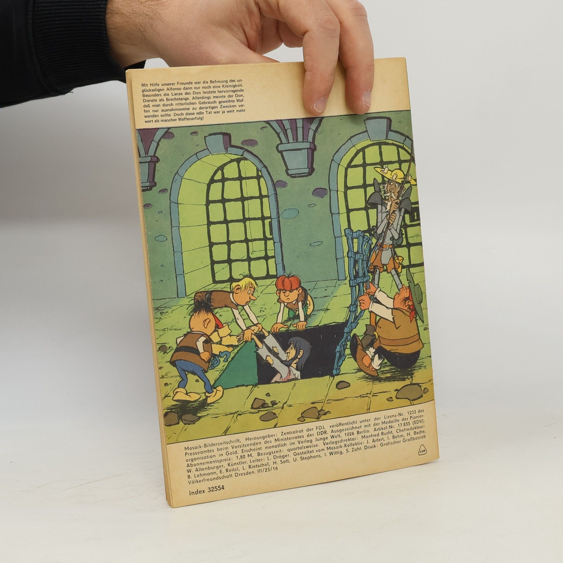 Kolektiv autorů Mosaik 3/1981. Der Trank des Vergessens