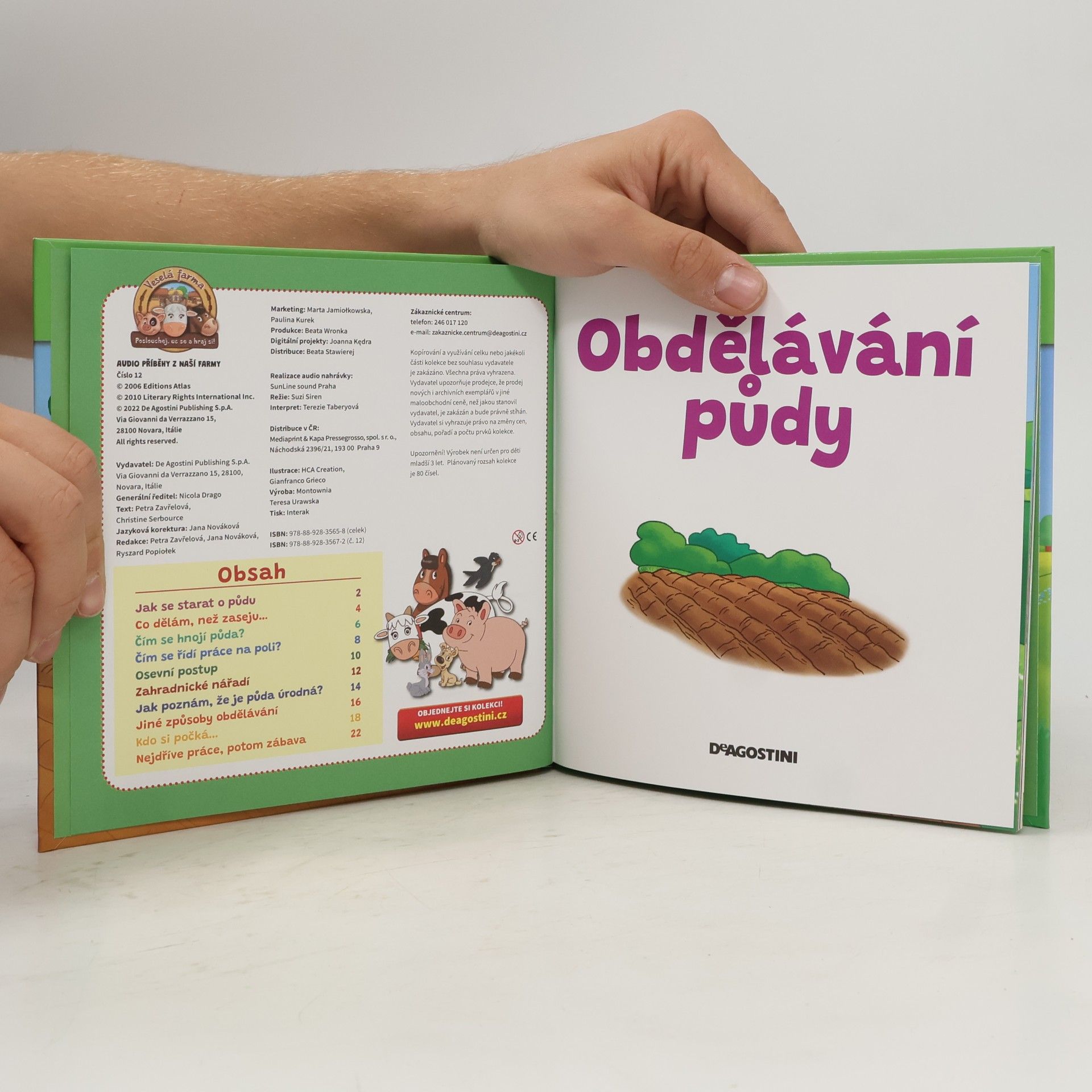 Kolektiv autorů Audio příběhy z naší farmy - Obdělávání půdy