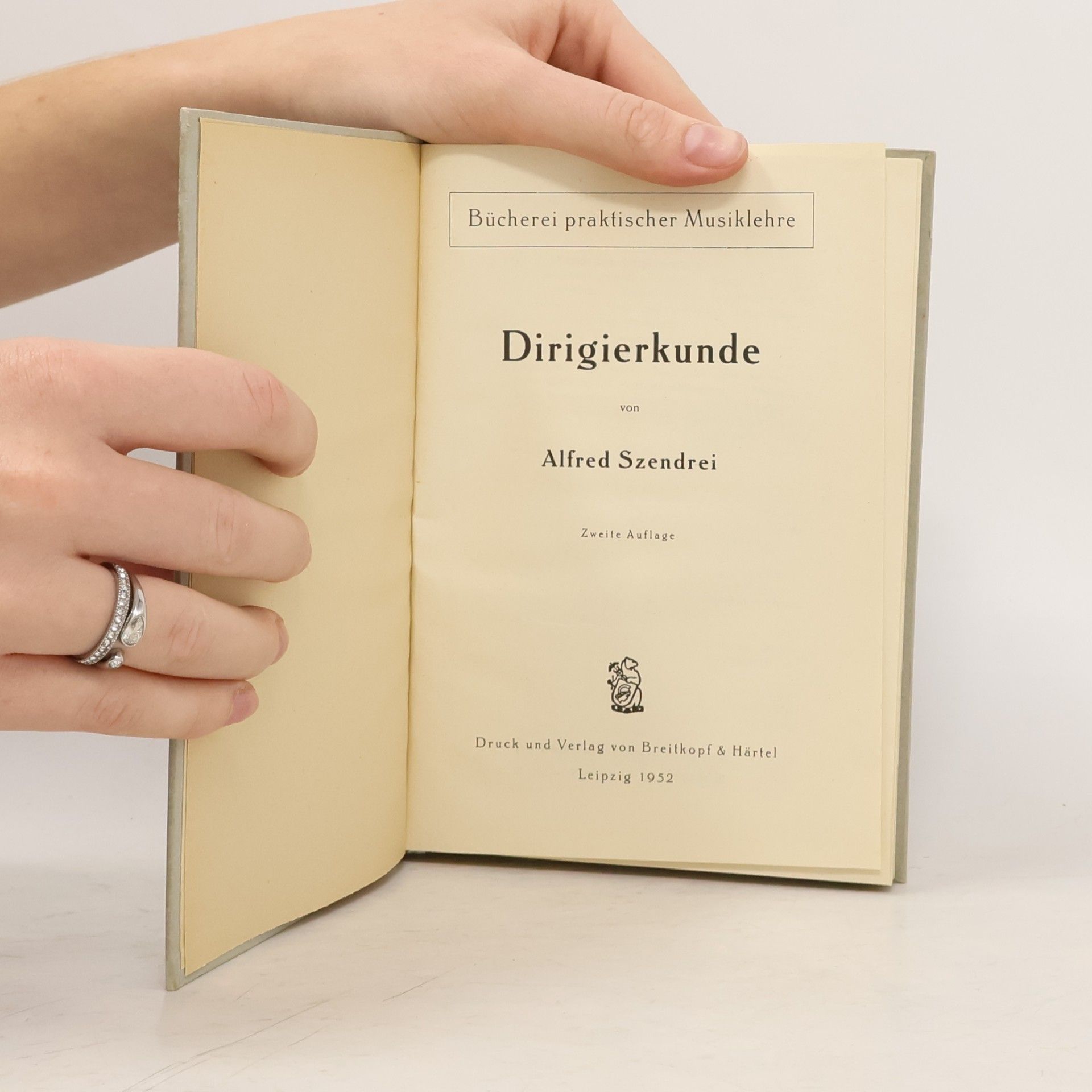 Alfred Szendrei Dirigierkunde