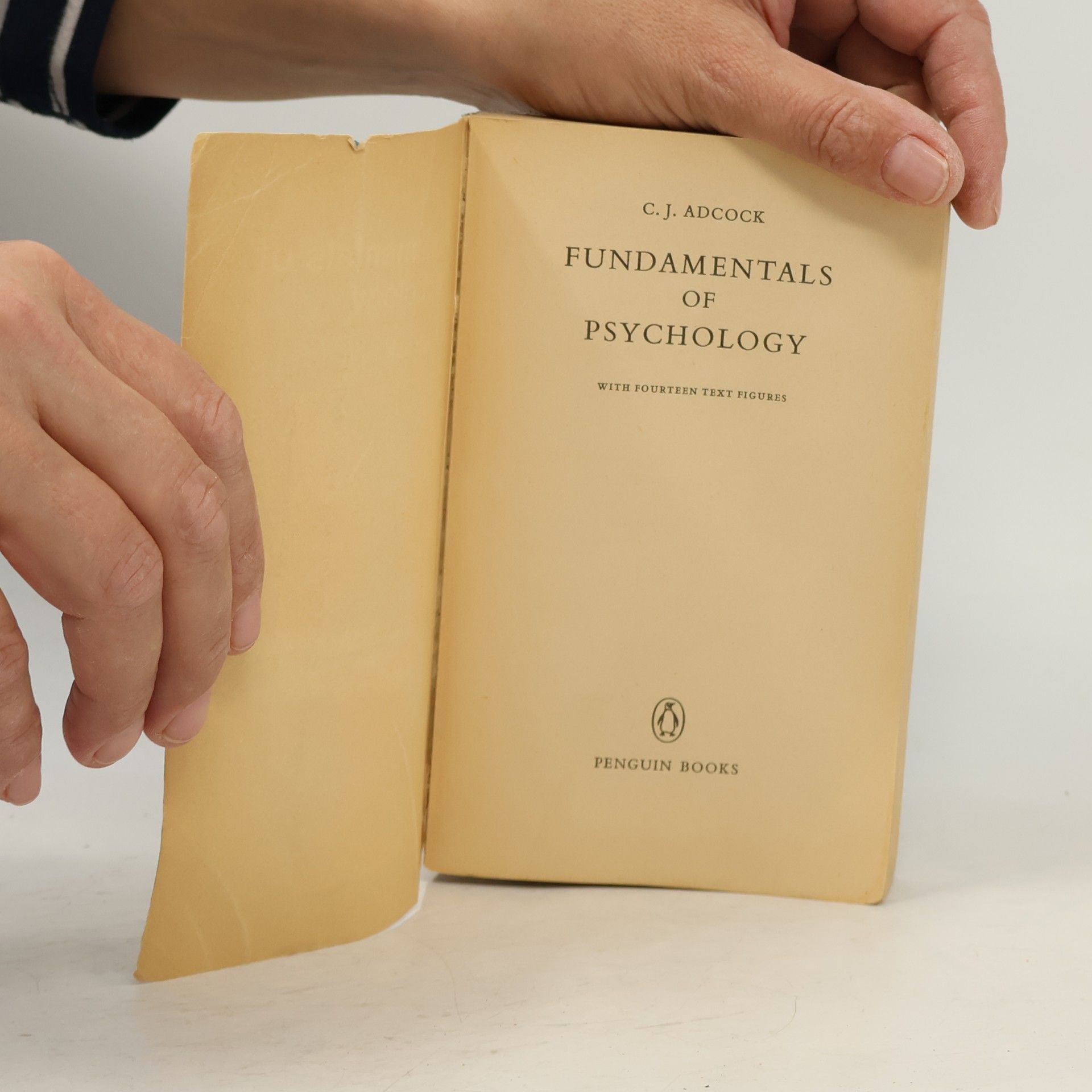 Cyril John Adcock Fundamentals of psychology