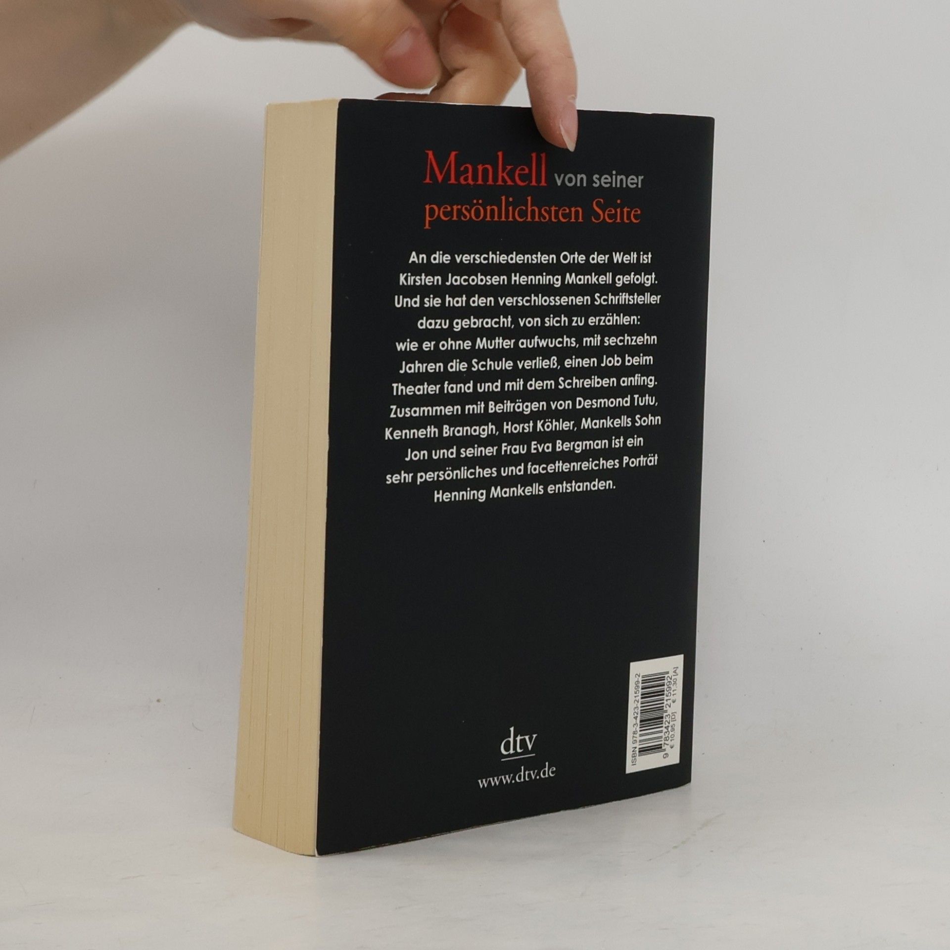Kirsten Jacobsen Mankell über Mankell