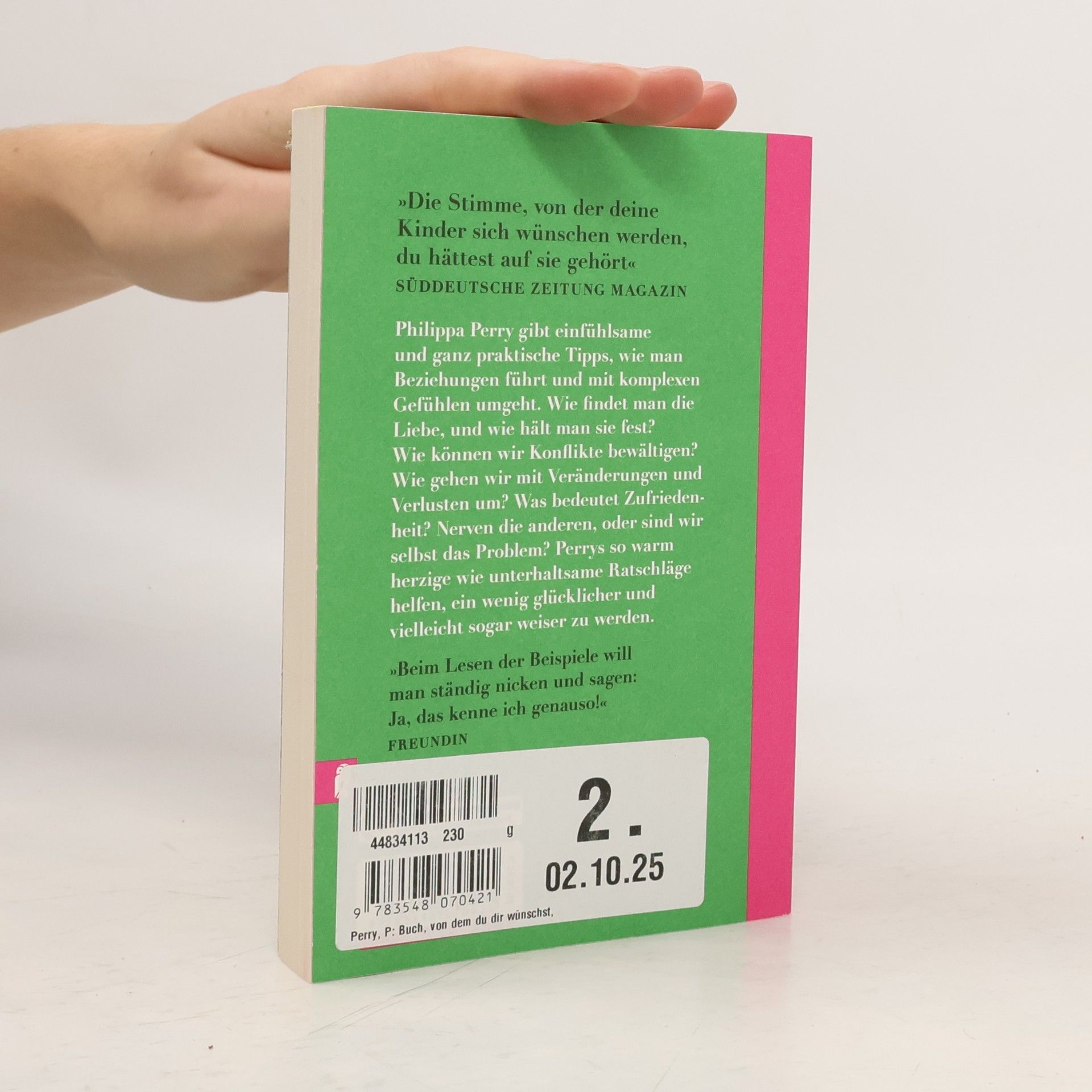 Philippa Perry Das Buch, von dem du dir wünschst, deine Liebsten würden es lesen (und ein paar von den anderen auch)