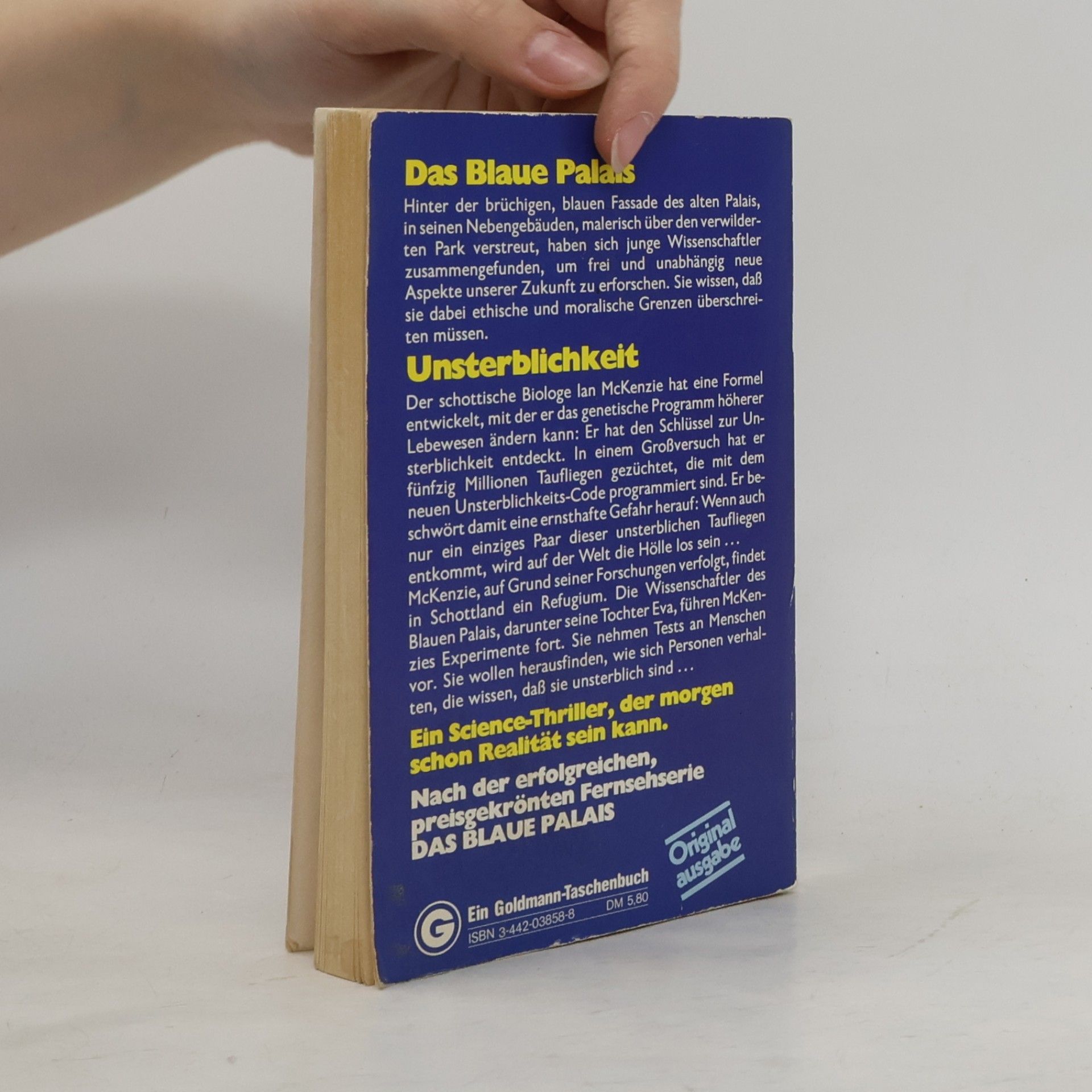 Rainer Erler Das Blaue Palais. Unsterblichkeit.