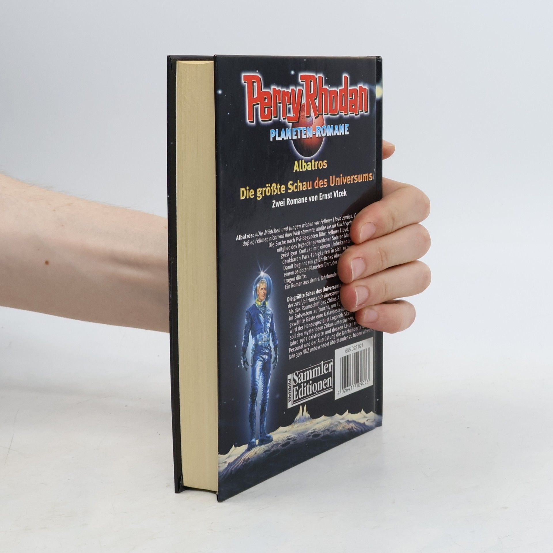 Ernst Vlcek Perry Rhodan. Planeten-Romane. Albatros. Die grösste Schau des Universums