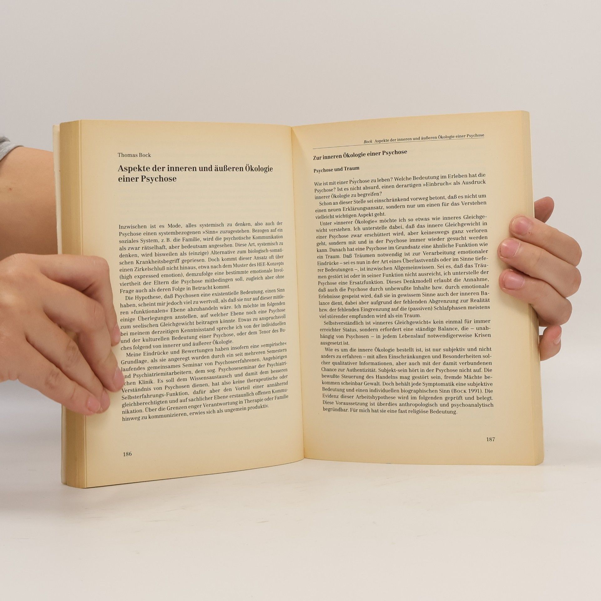 Burghard Andresen Mensch, Psychiatrie, Umwelt