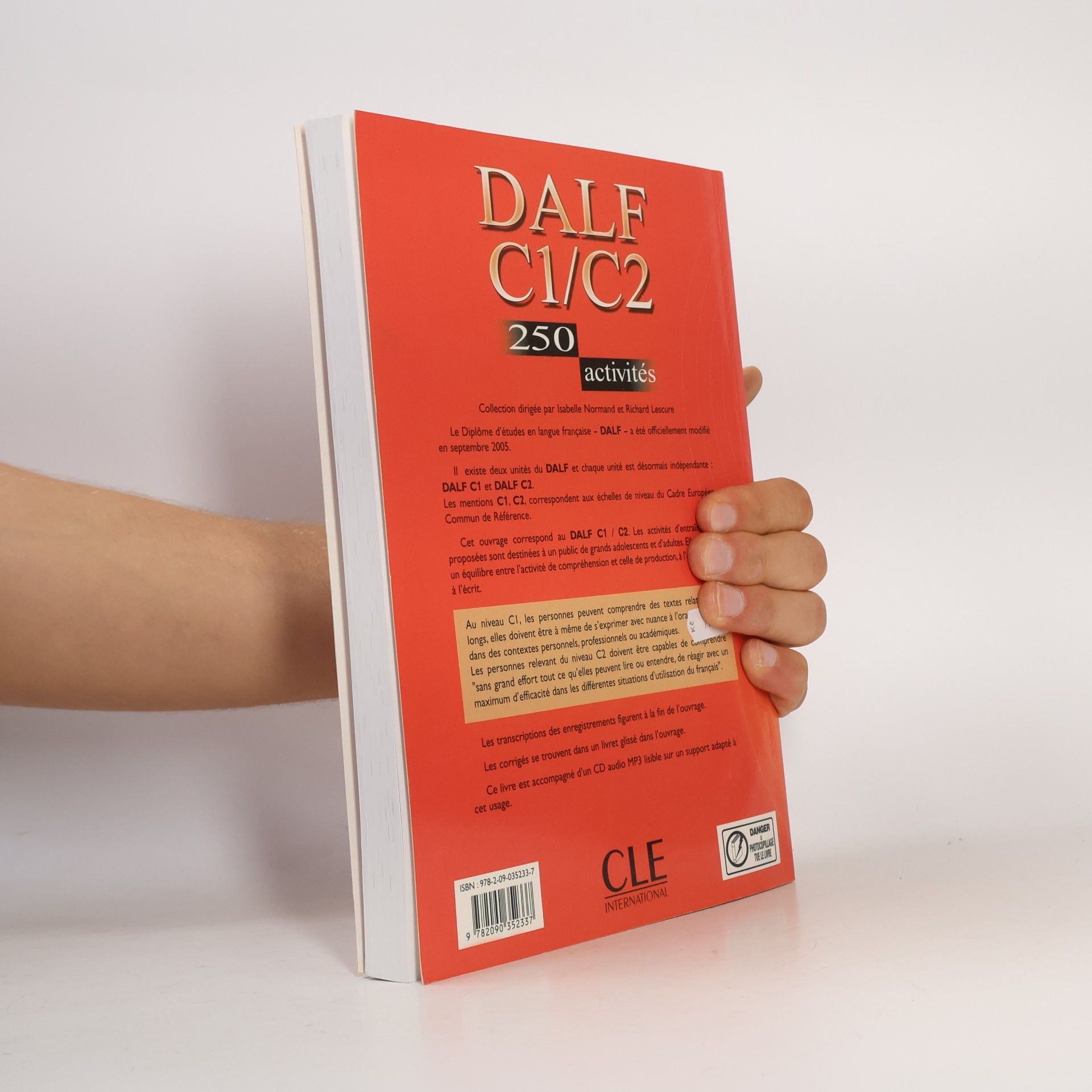 Richard Lescure Dalf C1, C2 : 250 activités