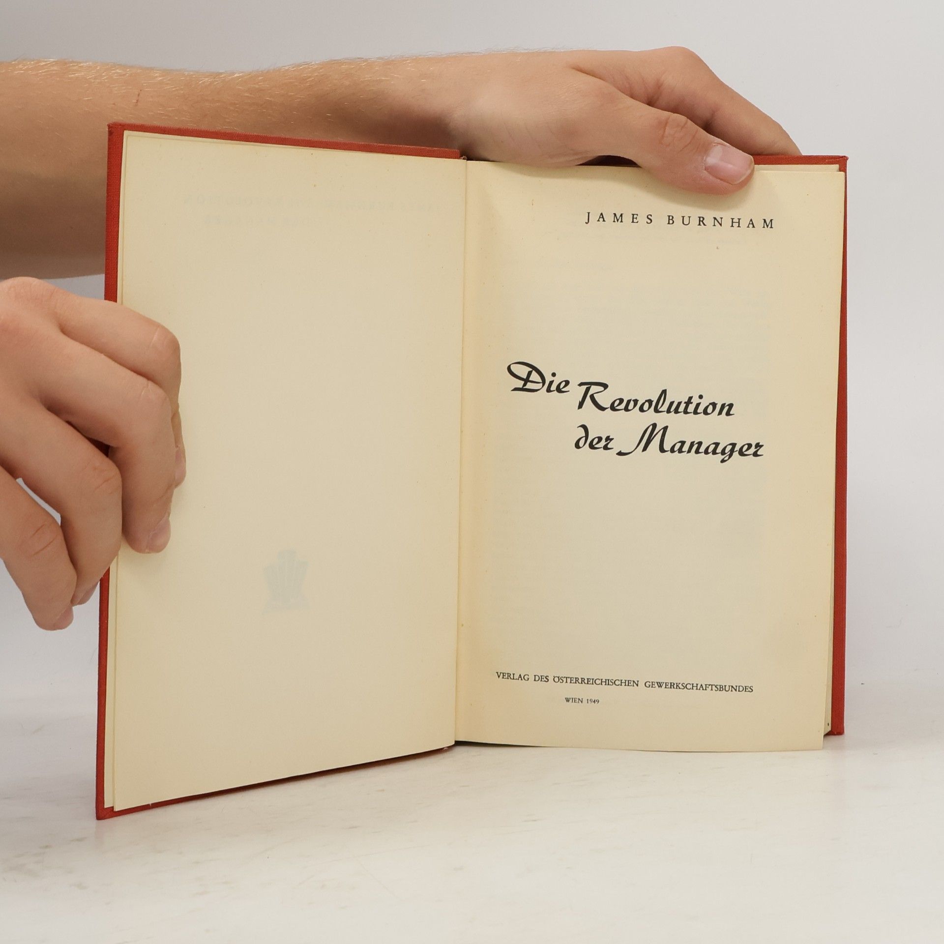 James Burnham Die revolution der manager