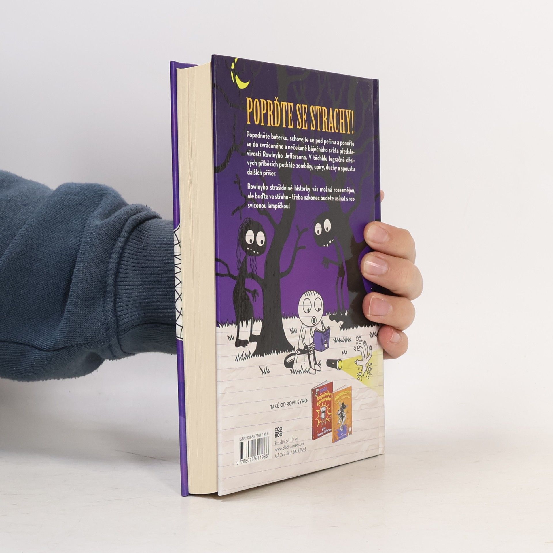 Jeff Kinney Strašidelné historky báječného kamaráda Rowleyho Jeffersona