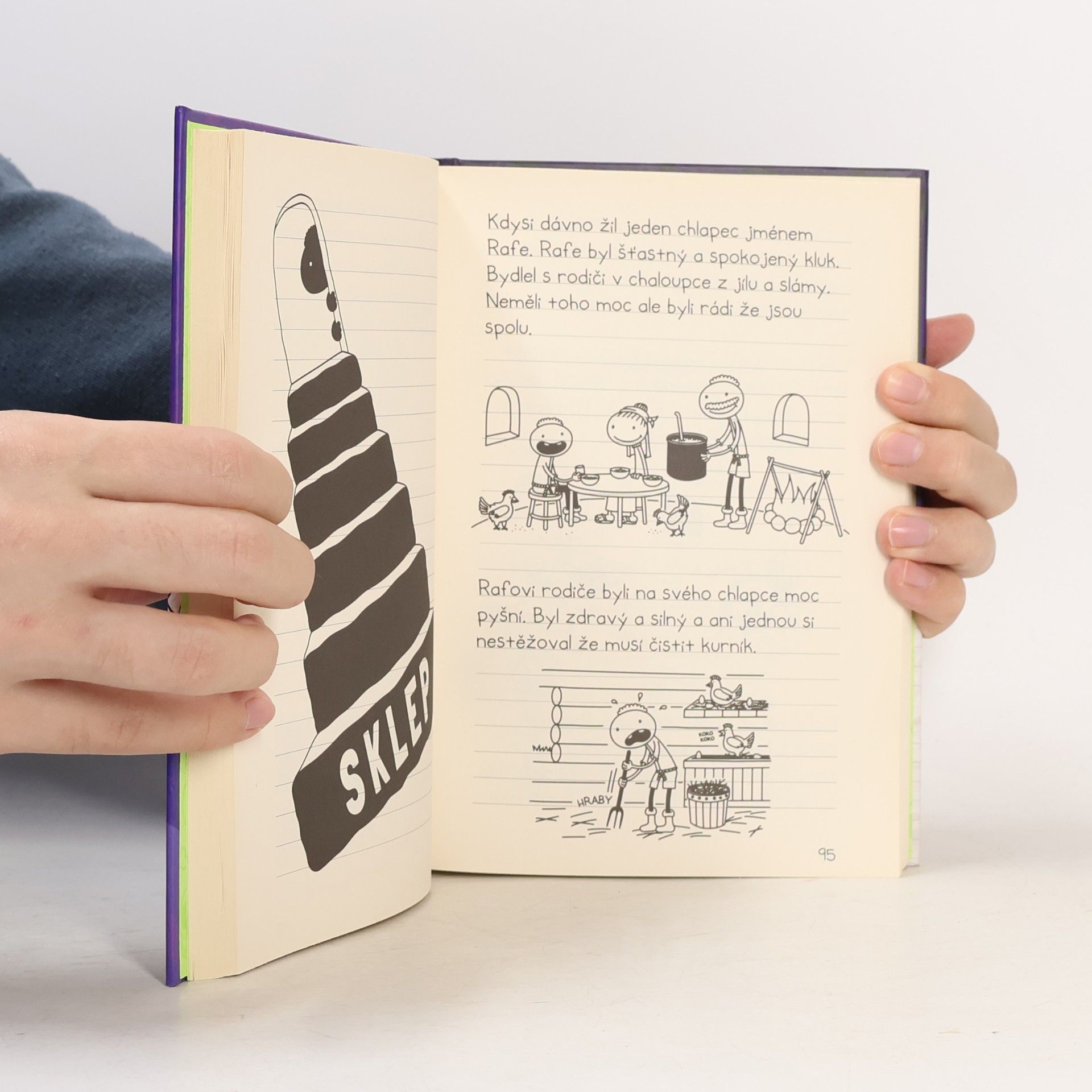 Jeff Kinney Strašidelné historky báječného kamaráda Rowleyho Jeffersona