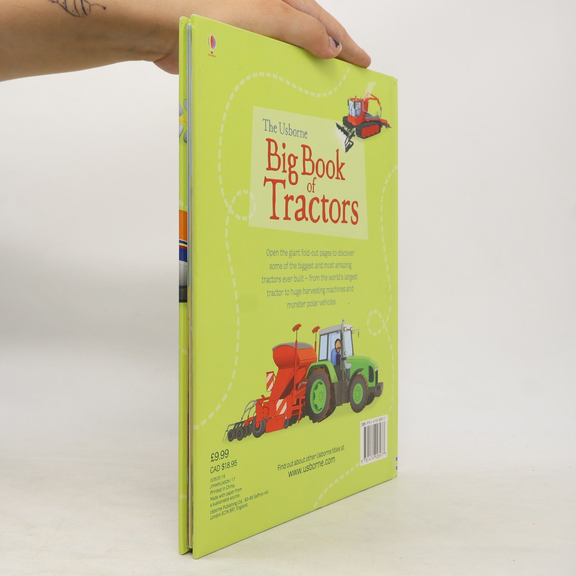 Lisa Jane Gillespie The Usborne Big Book of Tractors