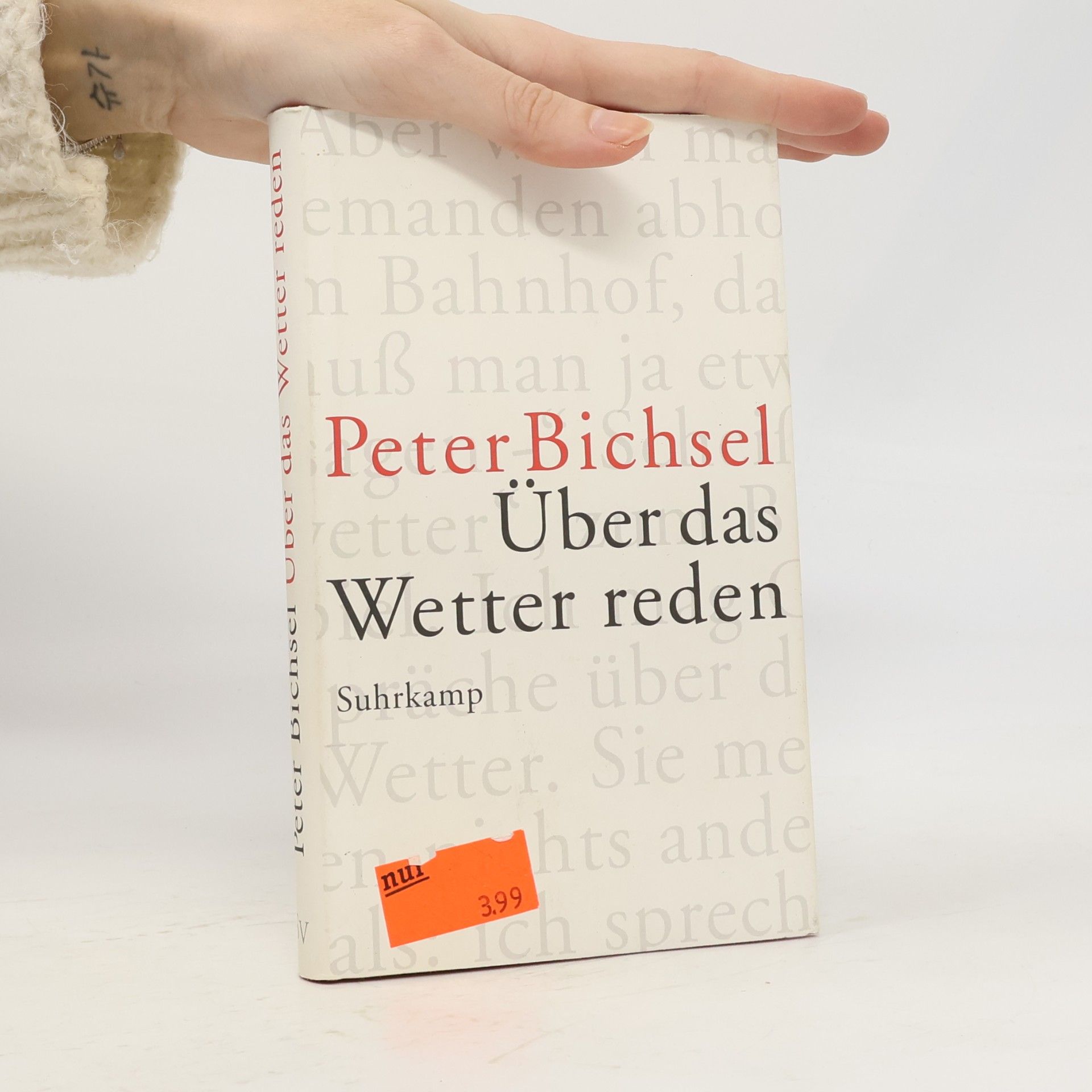 Peter Bichsel Über das Wetter reden