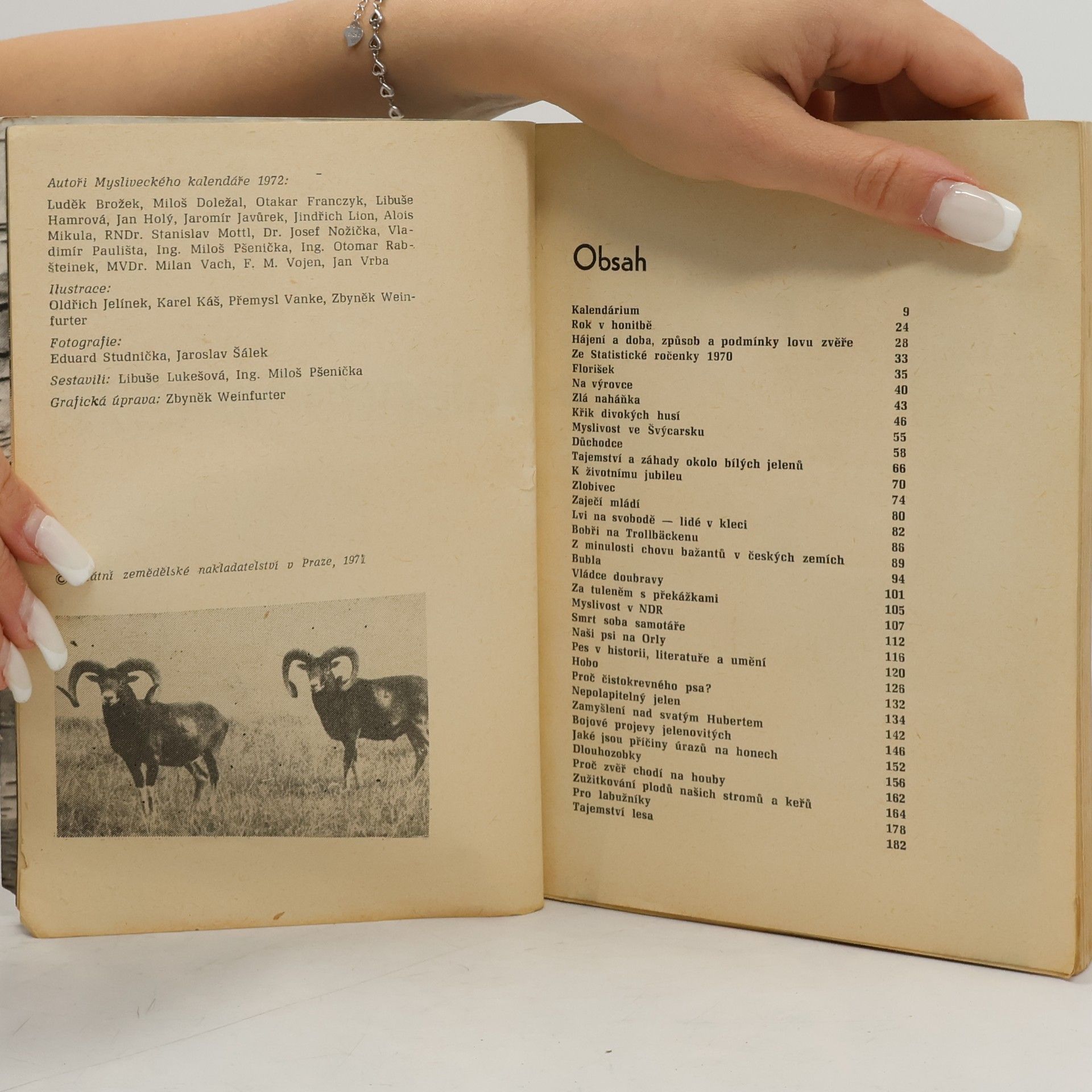 Kolektiv autorů Myslivecký kalendář 1972
