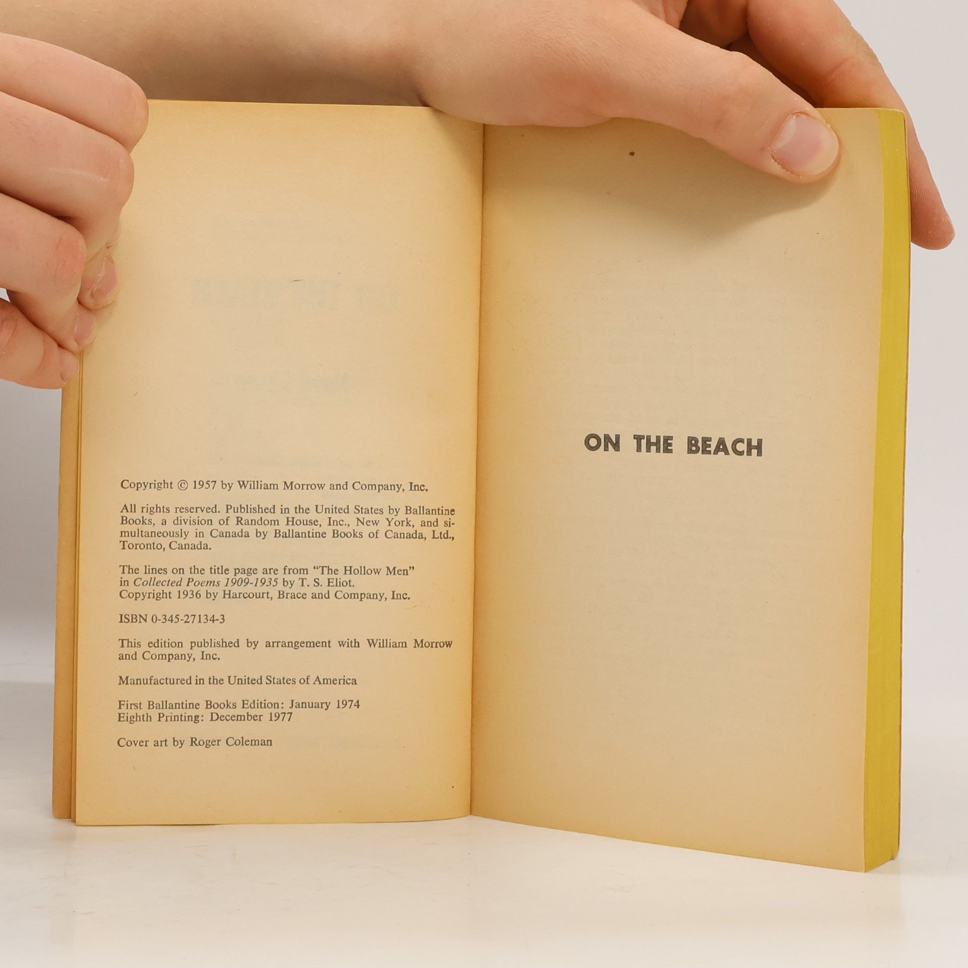 Nevil Shute On the Beach