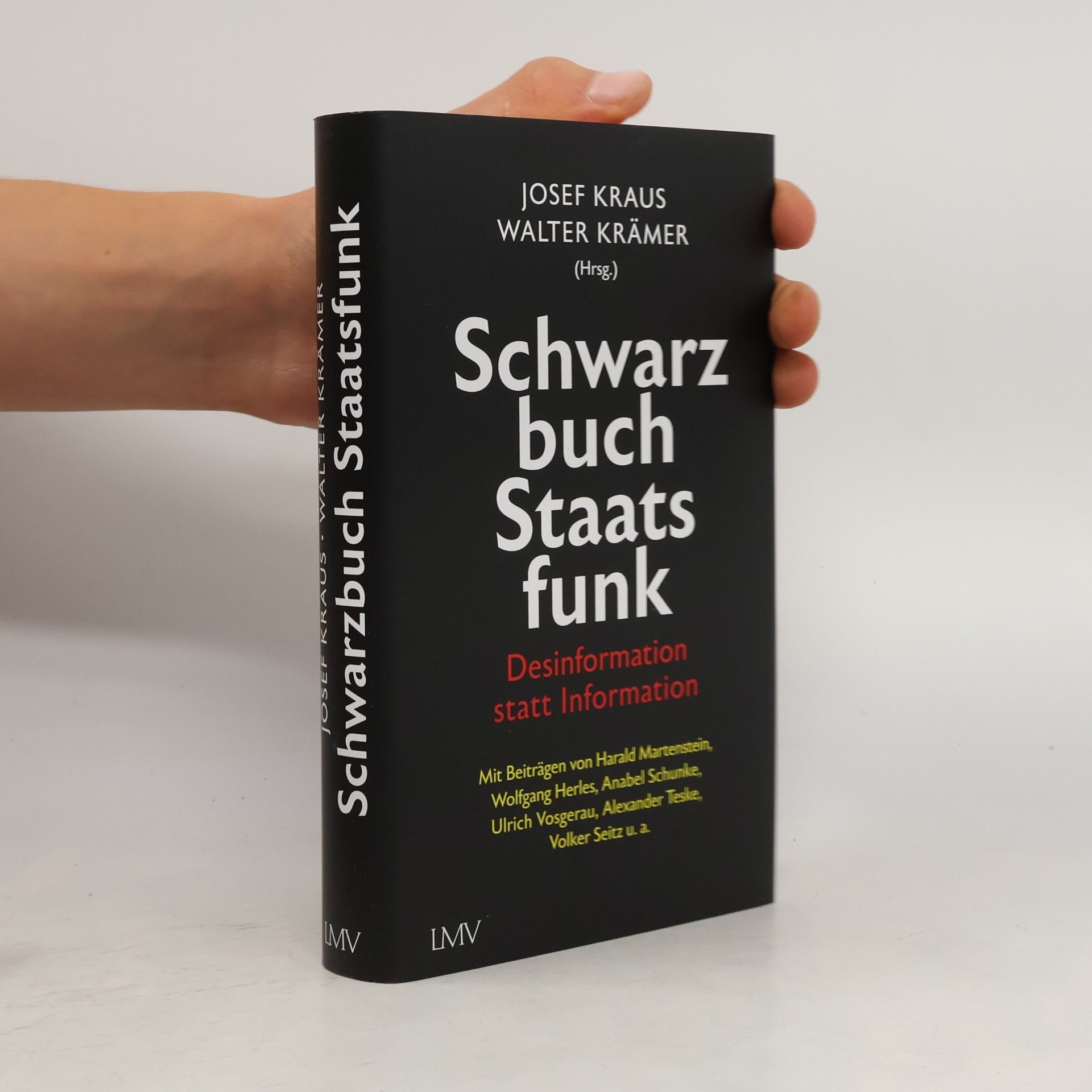 Josef Kraus Schwarzbuch Staatsfunk