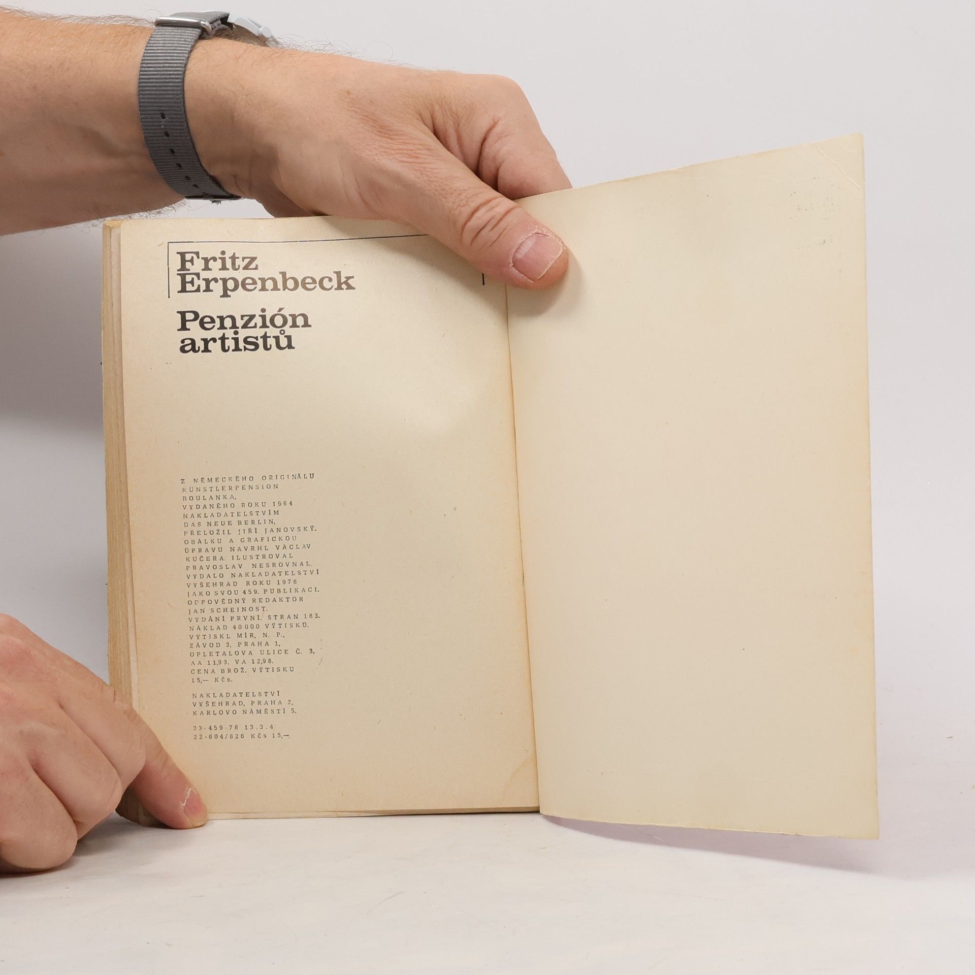 Fritz Erpenbeck Penzión Bulanka