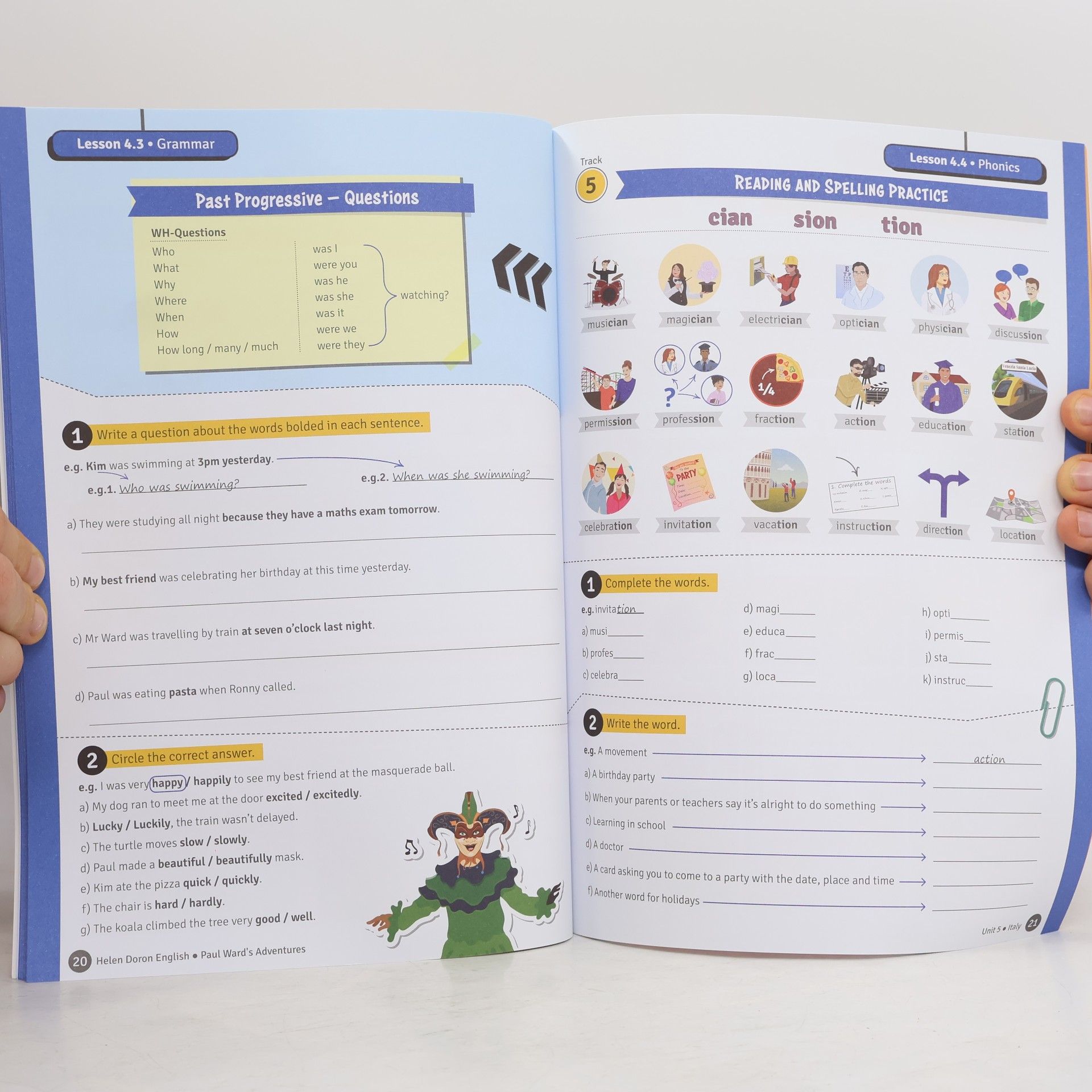 Helen Doron Paul Ward's Adventures. Workbook 3