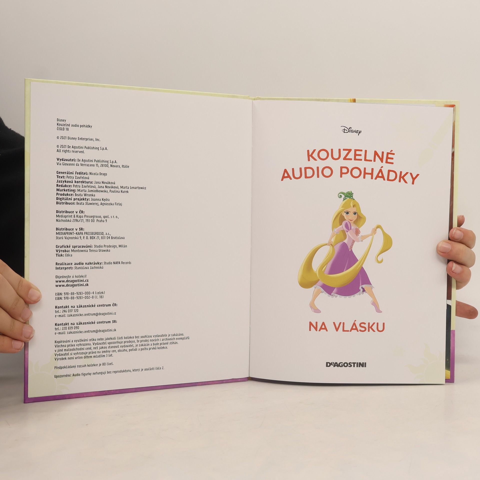 Petra Zavřelová Kouzelné audio pohádky 18. Na vlásku
