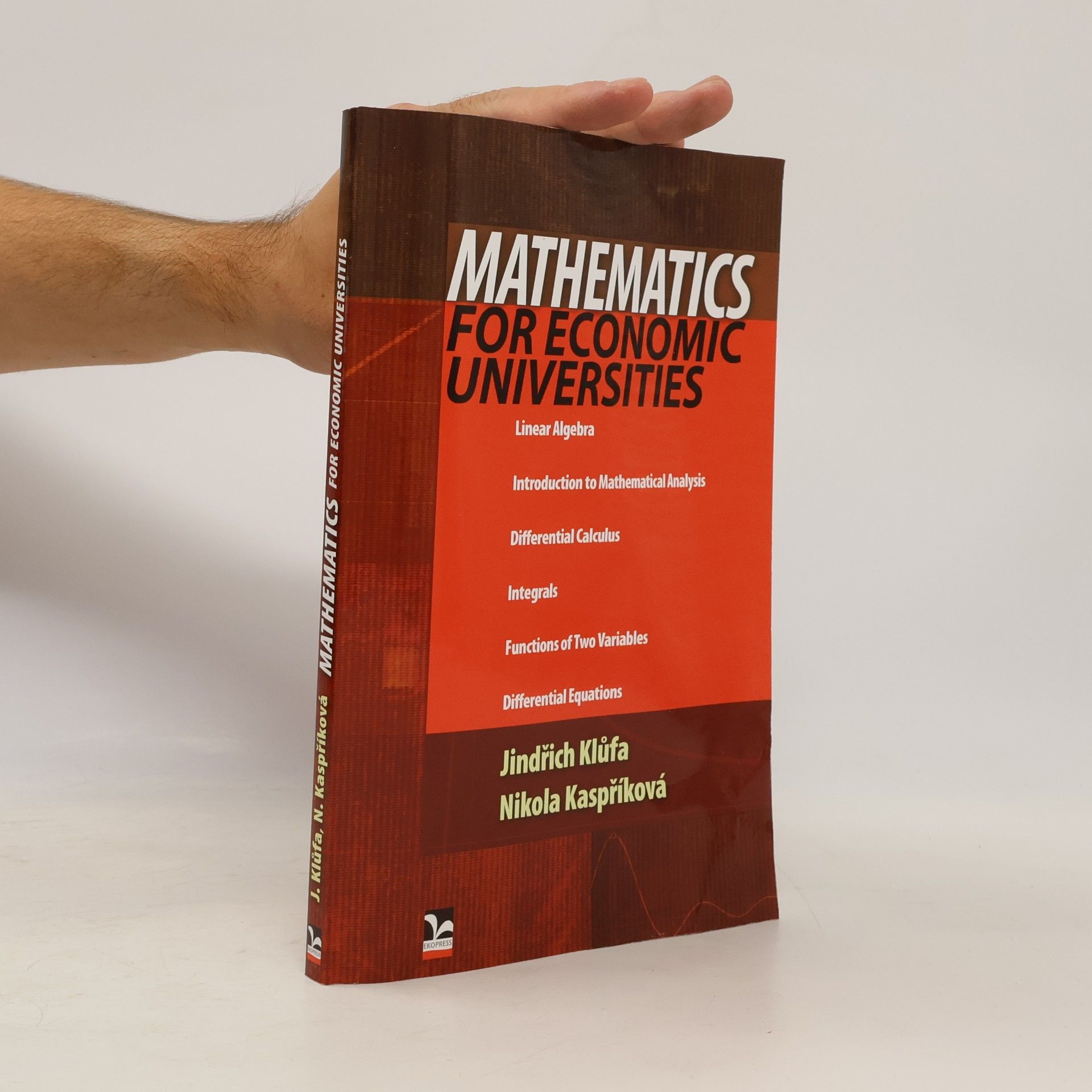 Jindřich Klůfa Mathematics for economic universities