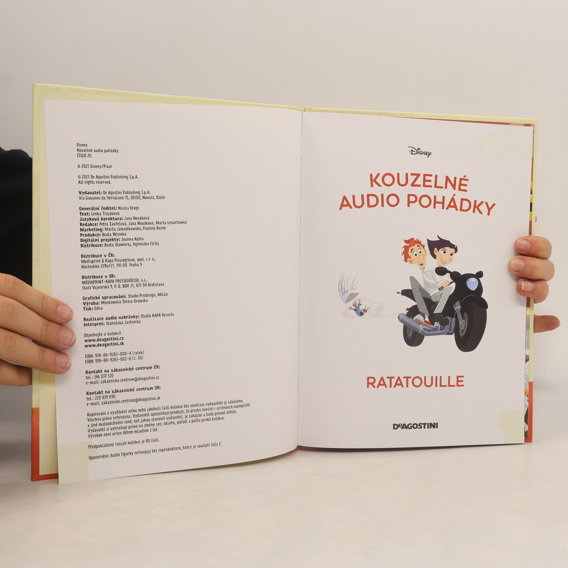 Autorenkollektiv Kouzelné audio pohádky 20. Ratatouille